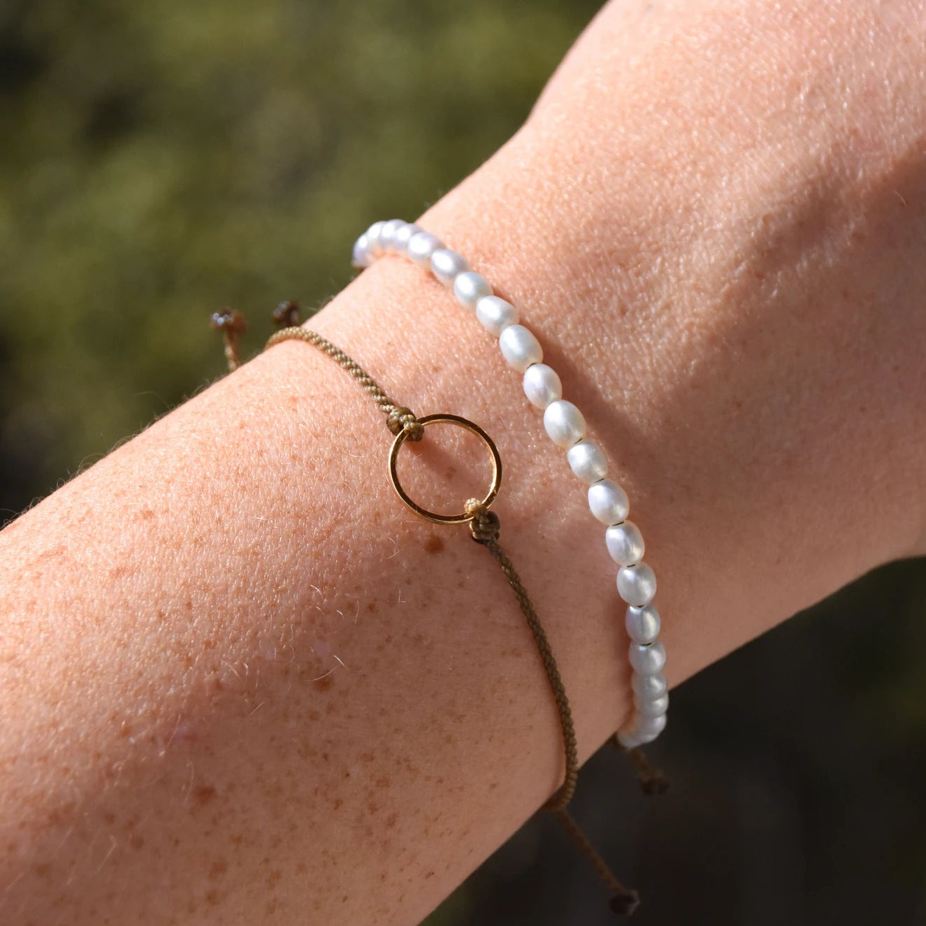 Community Circle |  Gold + Silver Bracelet