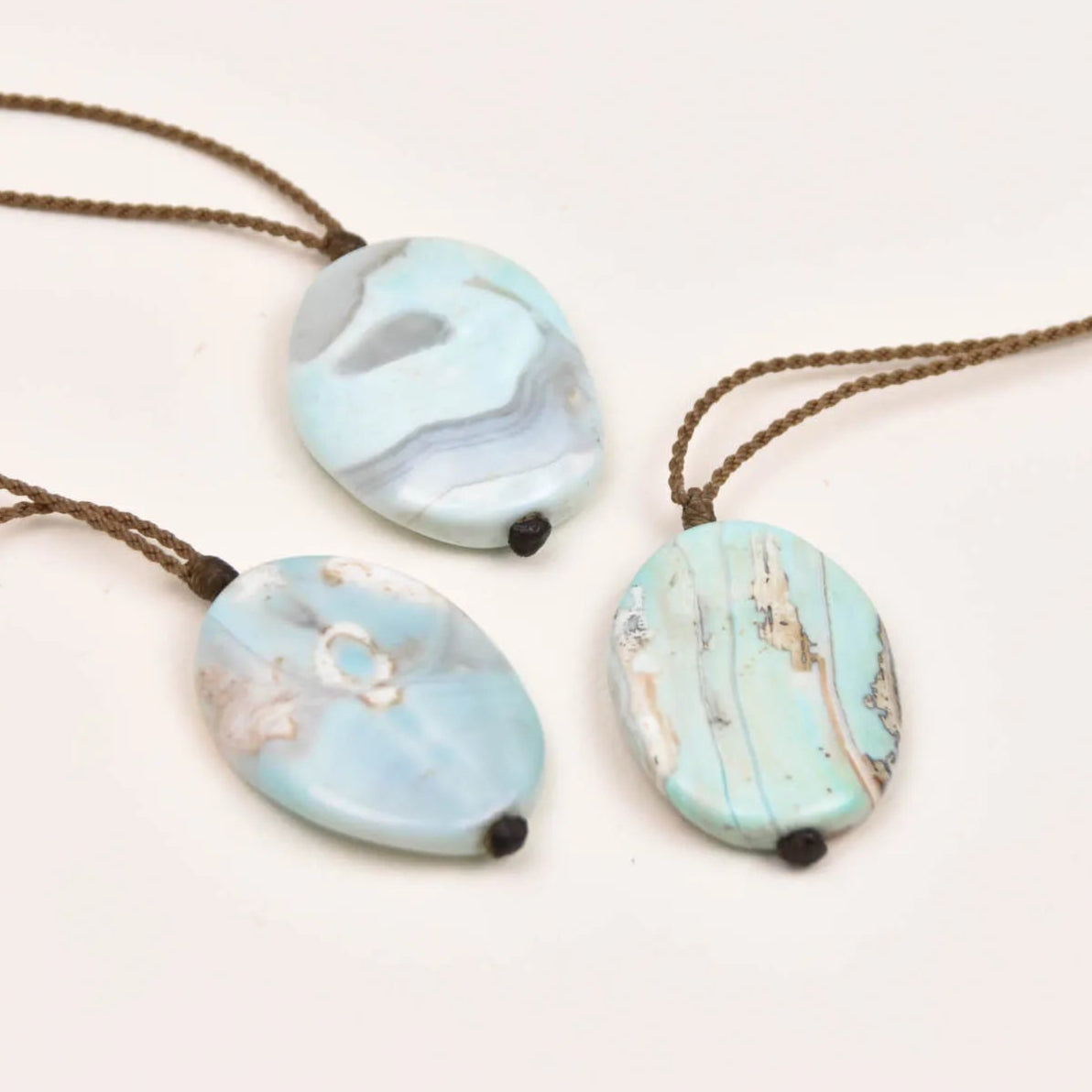 Dragon Skin Agate Stone Pendant | LIMITED DROP