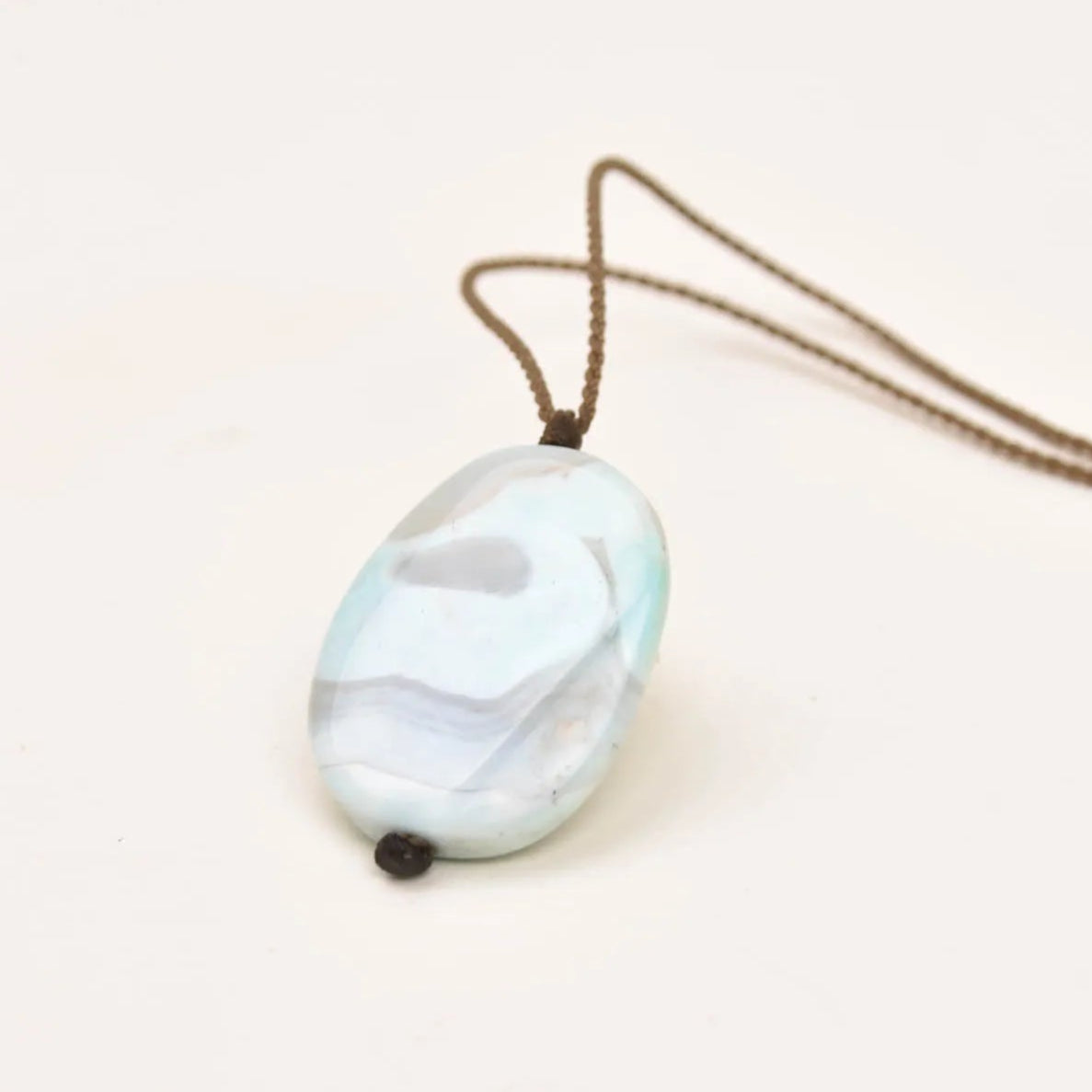 Dragon Skin Agate Stone Pendant | LIMITED DROP