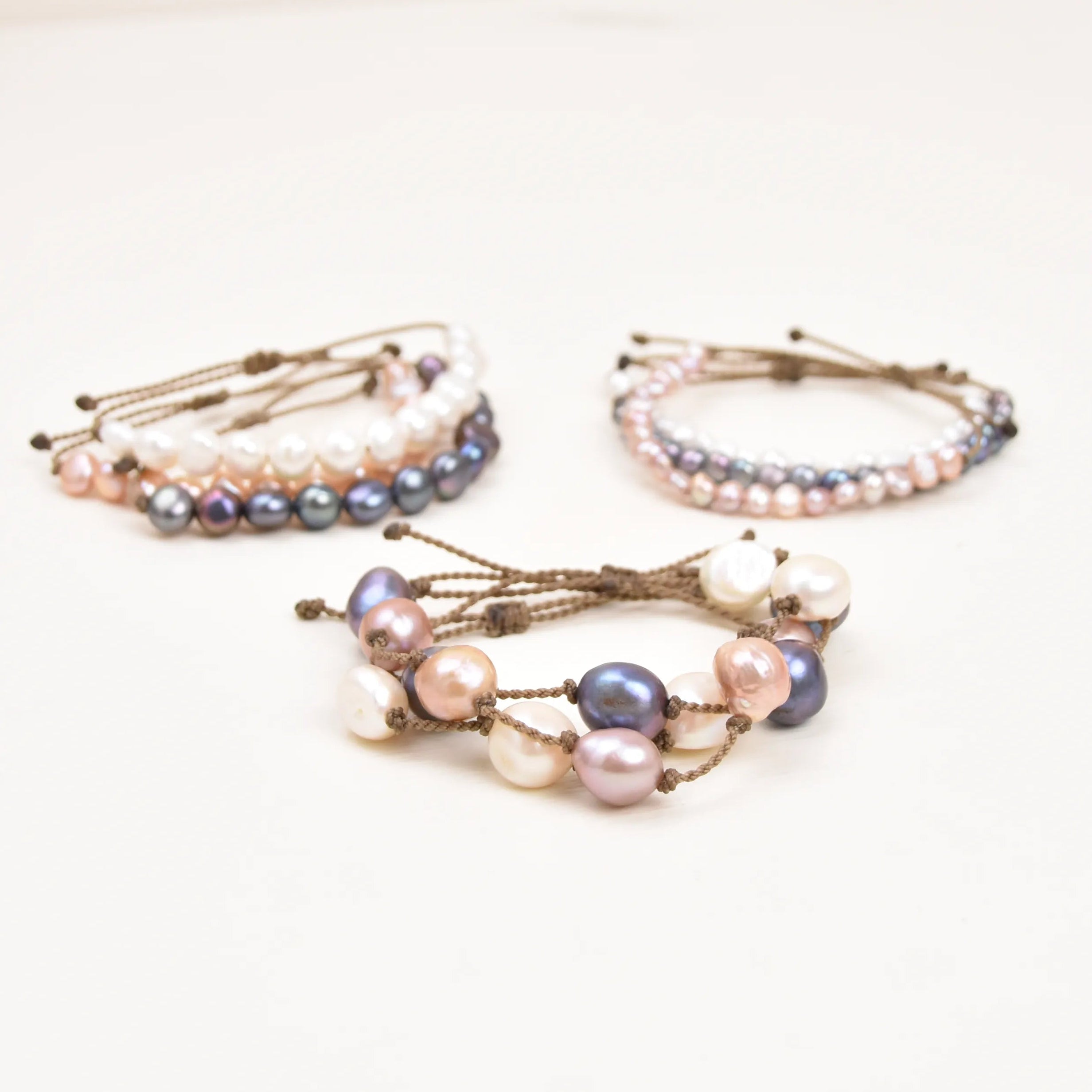Girl with the Pearls - Bracelet Stack