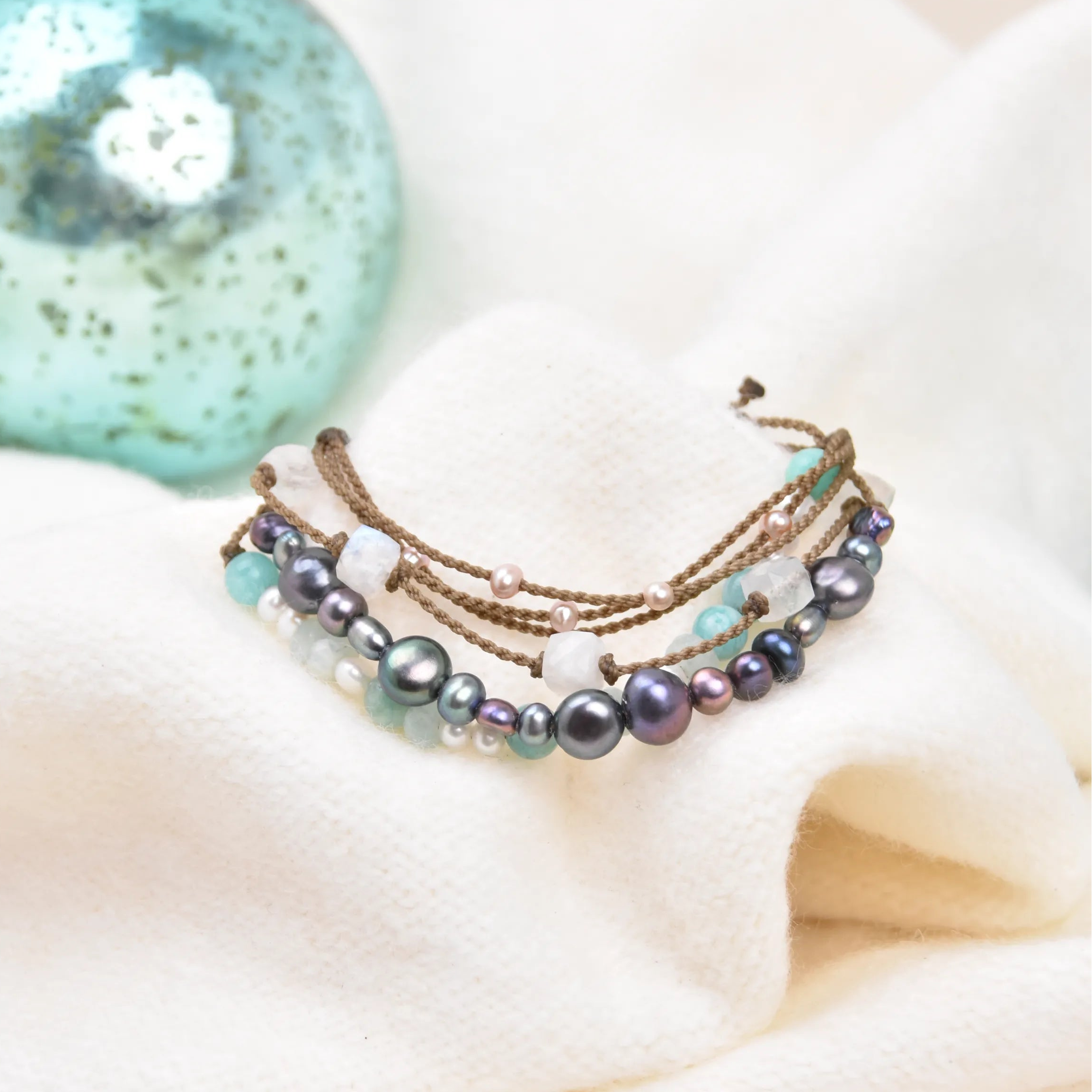 Heavenly Seas - Bracelet Stack