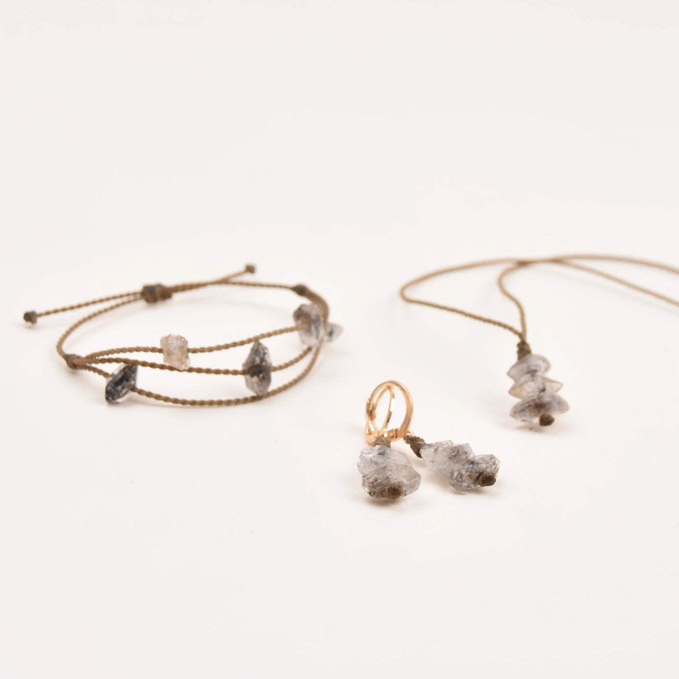 Herkimer Diamond Earrings