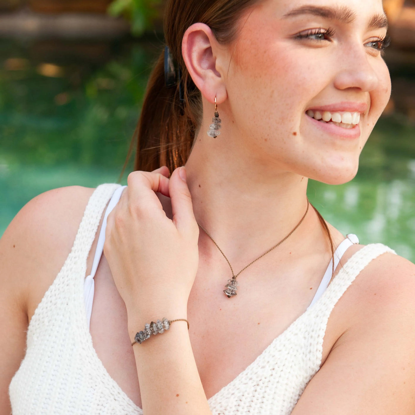Herkimer Diamond Necklaces