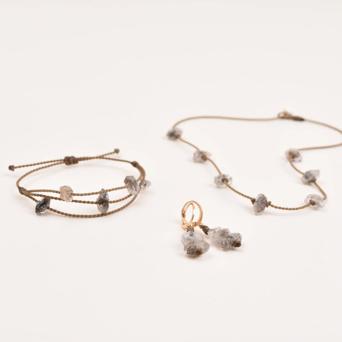 Herkimer Diamond Earrings