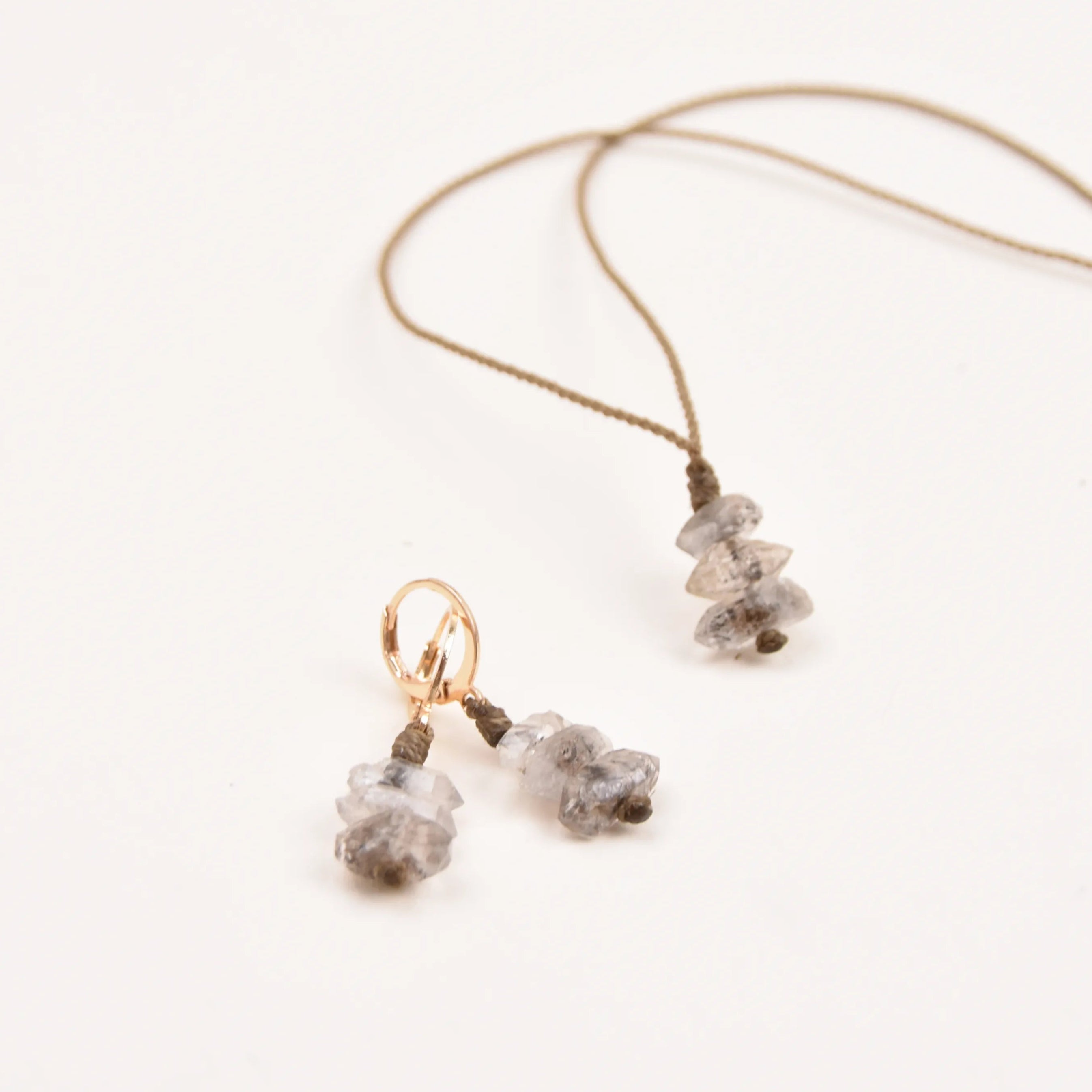 Herkimer Diamond Earrings