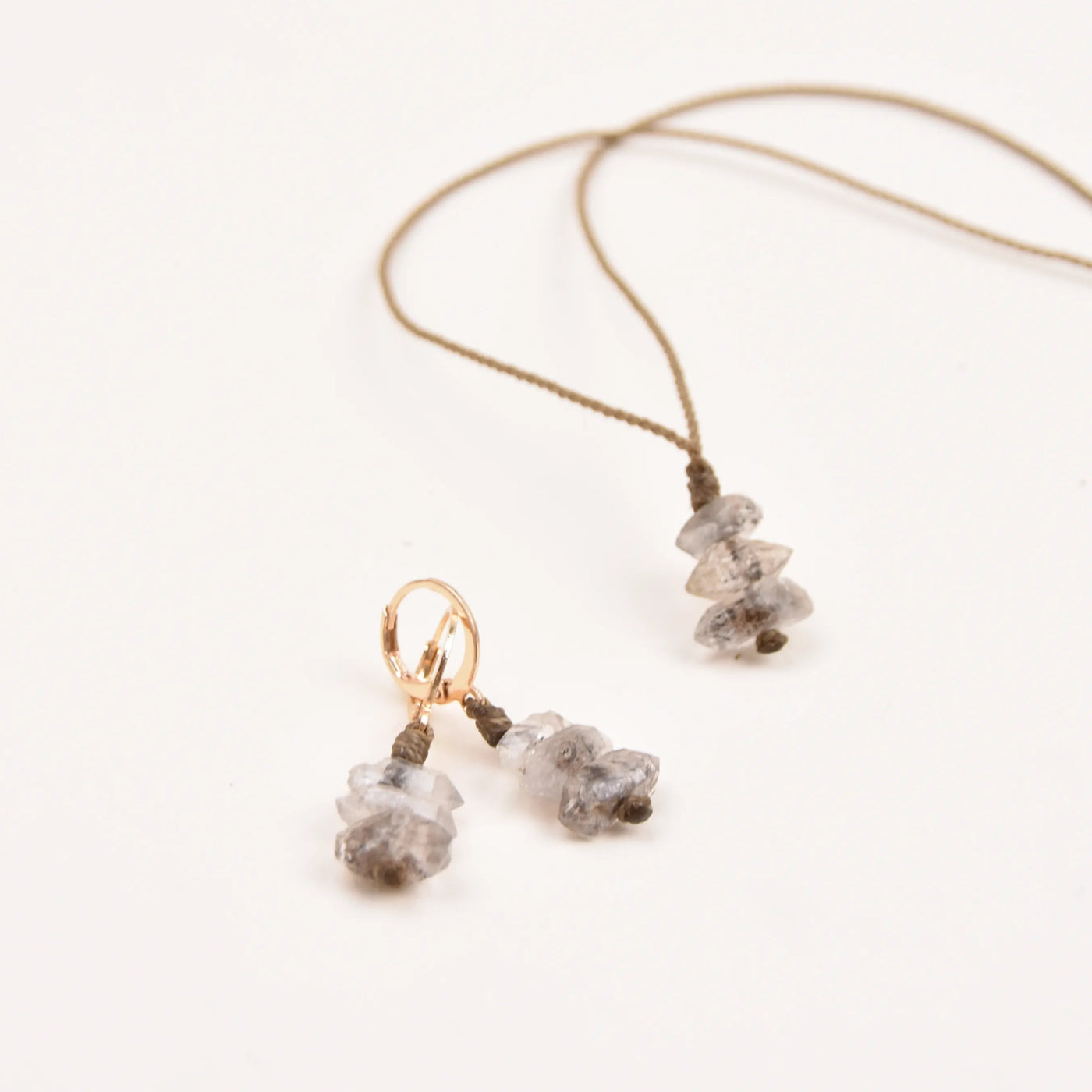 Herkimer Diamond Earrings