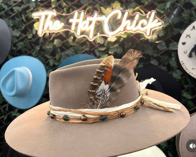 Stone Duets - necklace + hatband
