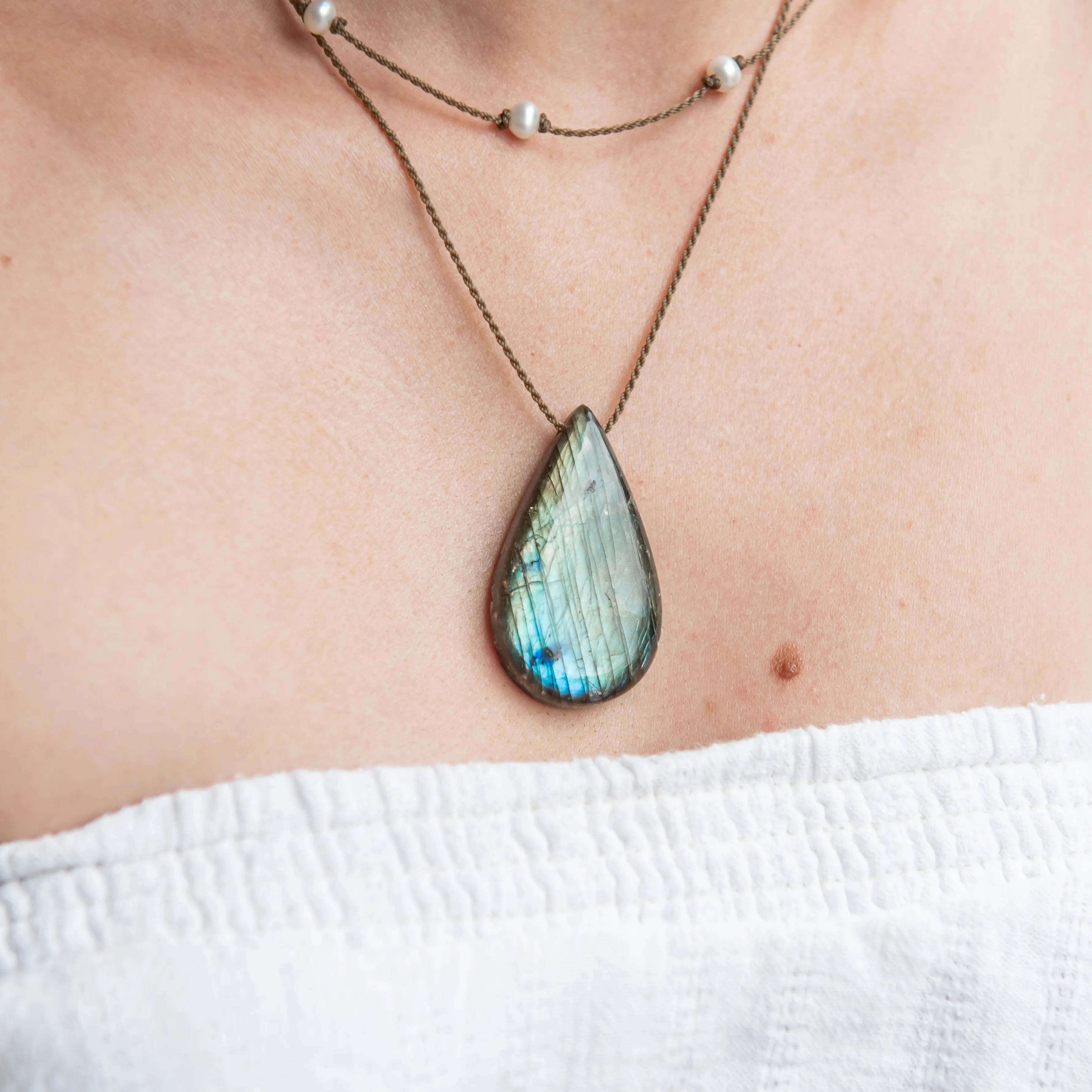 Labradorite Gemstone Pendants