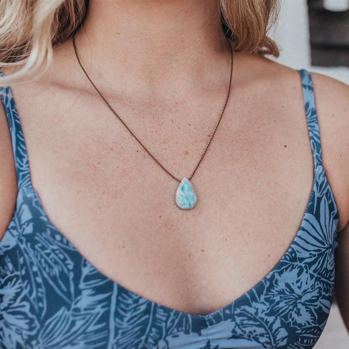 Larimar Pendants