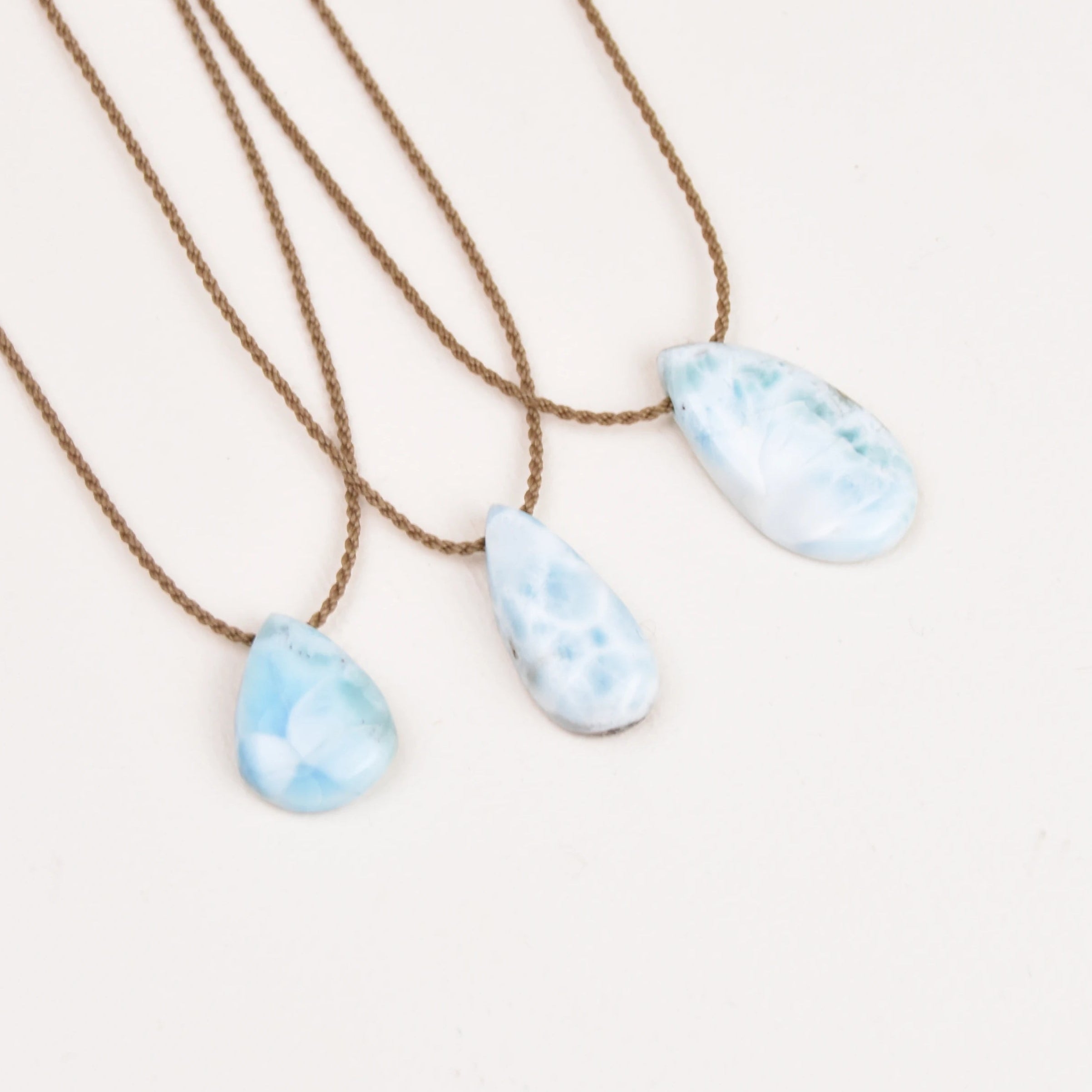 Larimar Pendants