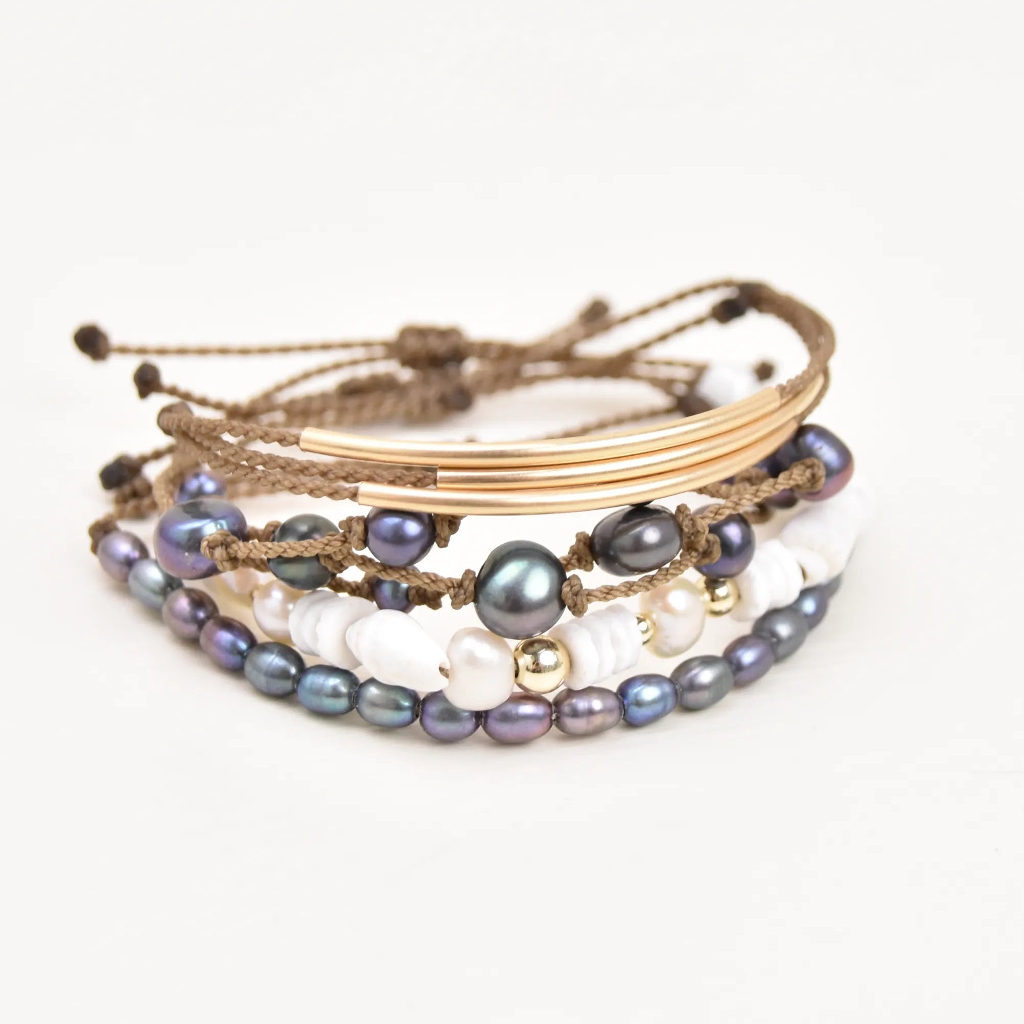 Midnight Lagoon - Bracelet Stack