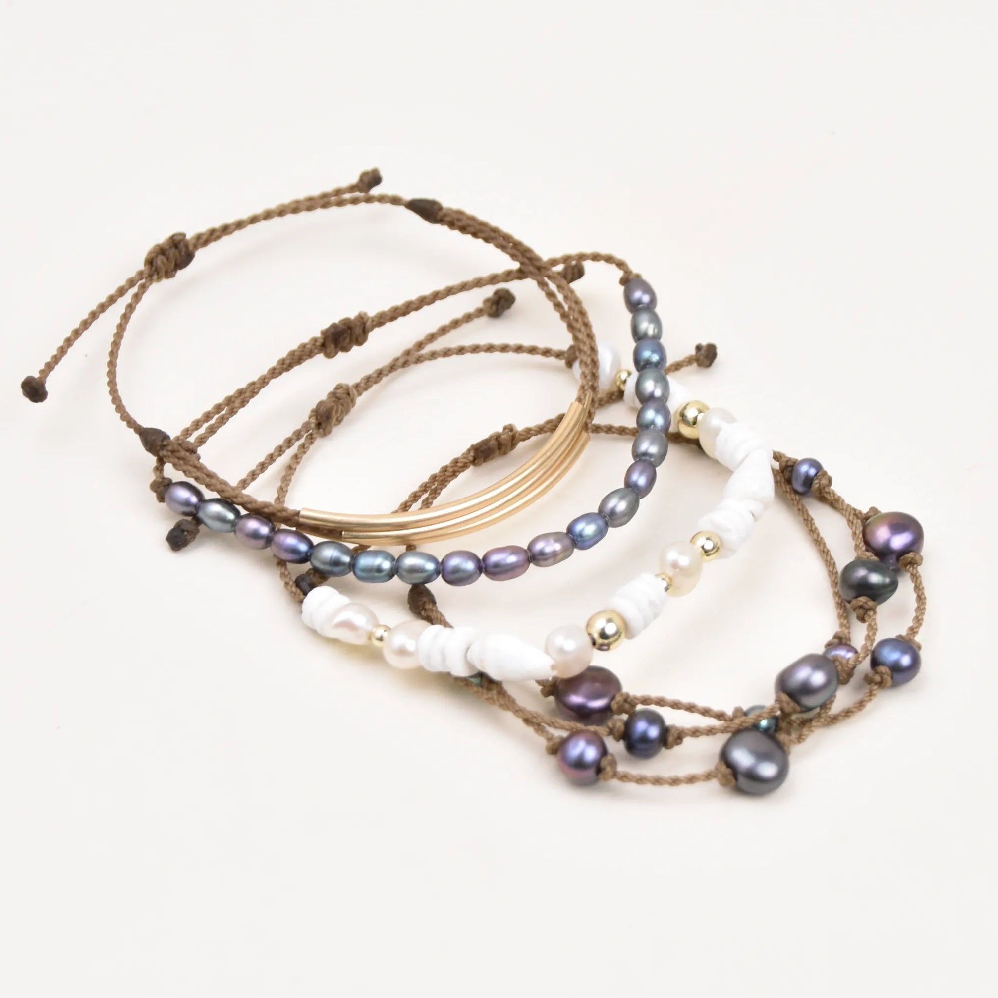 Midnight Lagoon - Bracelet Stack