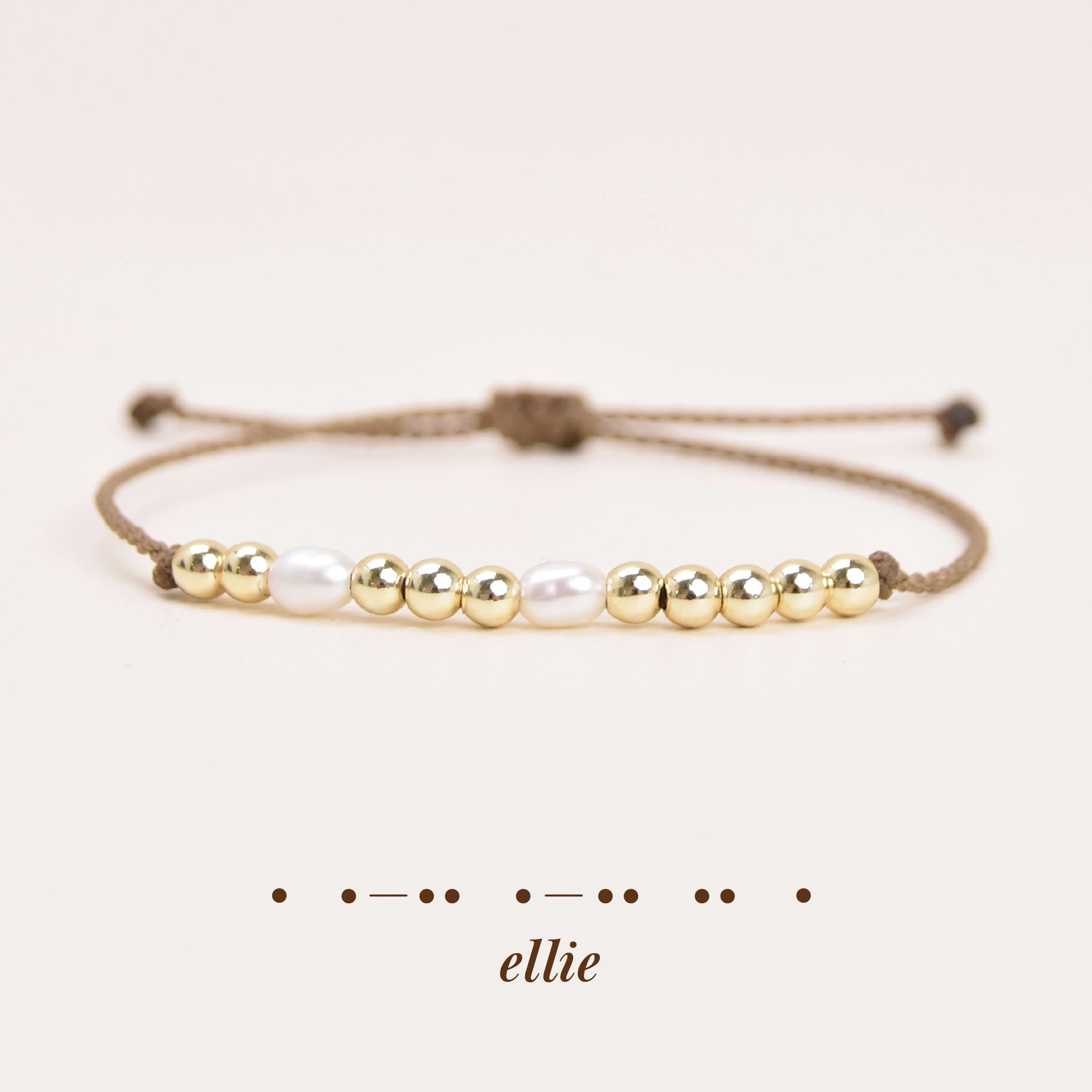 Morse Code Custom Bracelet | Build Your Own