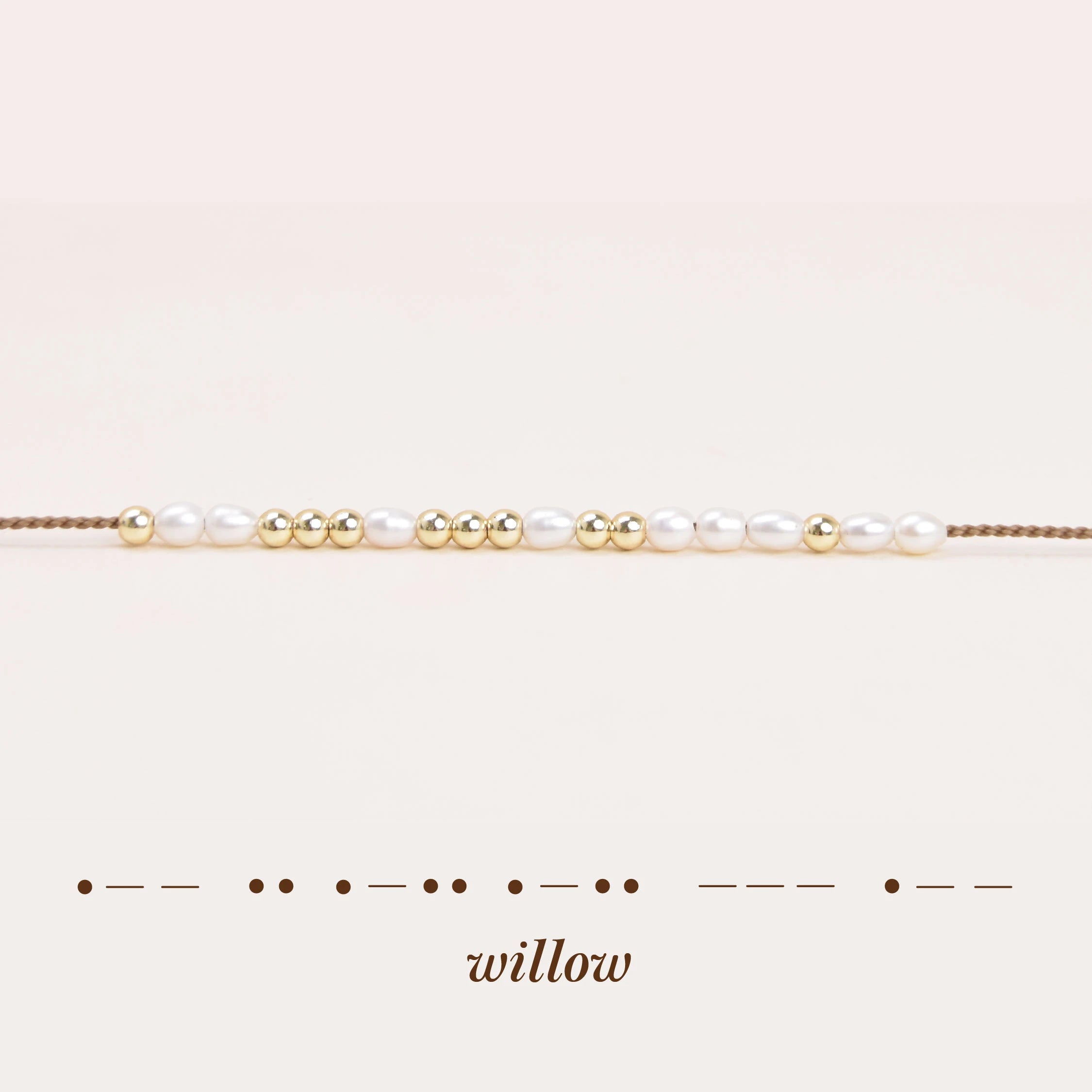 Morse Code Custom Necklace | Build Your Own