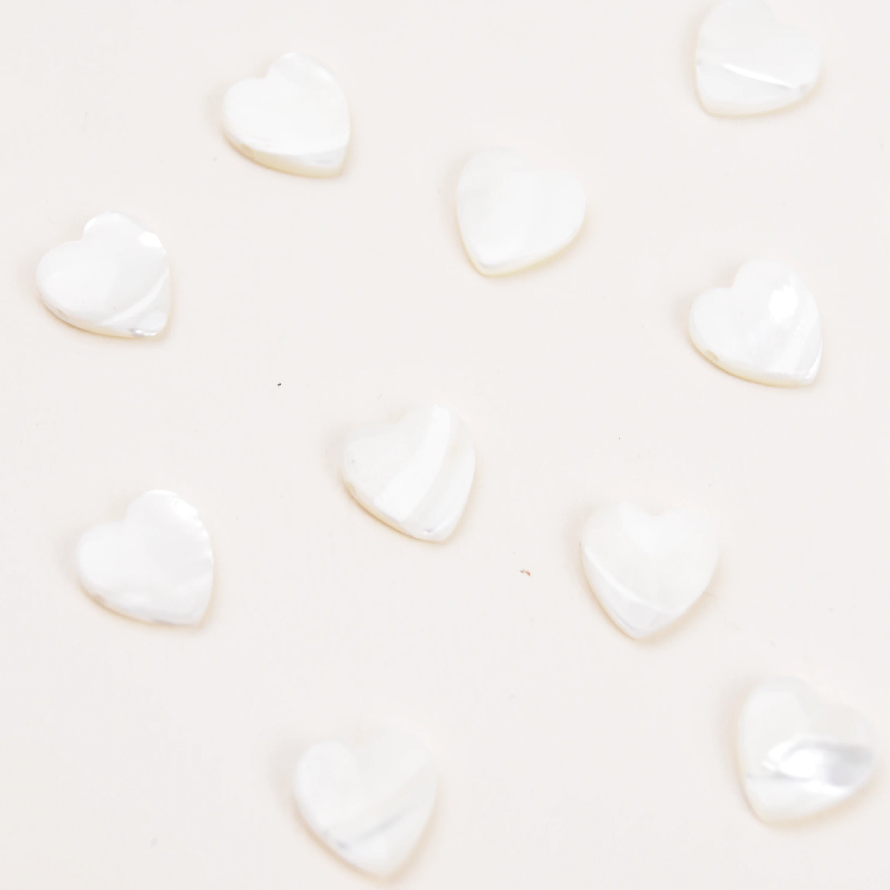 Mother of Pearl Heart Necklace