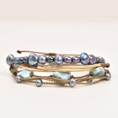 Pacific Drift - Bracelet Stack