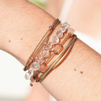 Peaches - Bracelet Stack