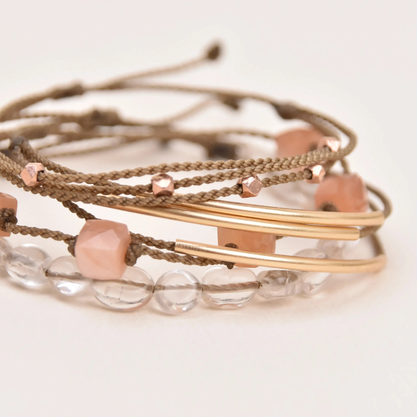 Peaches - Bracelet Stack