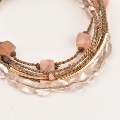 Peaches - Bracelet Stack