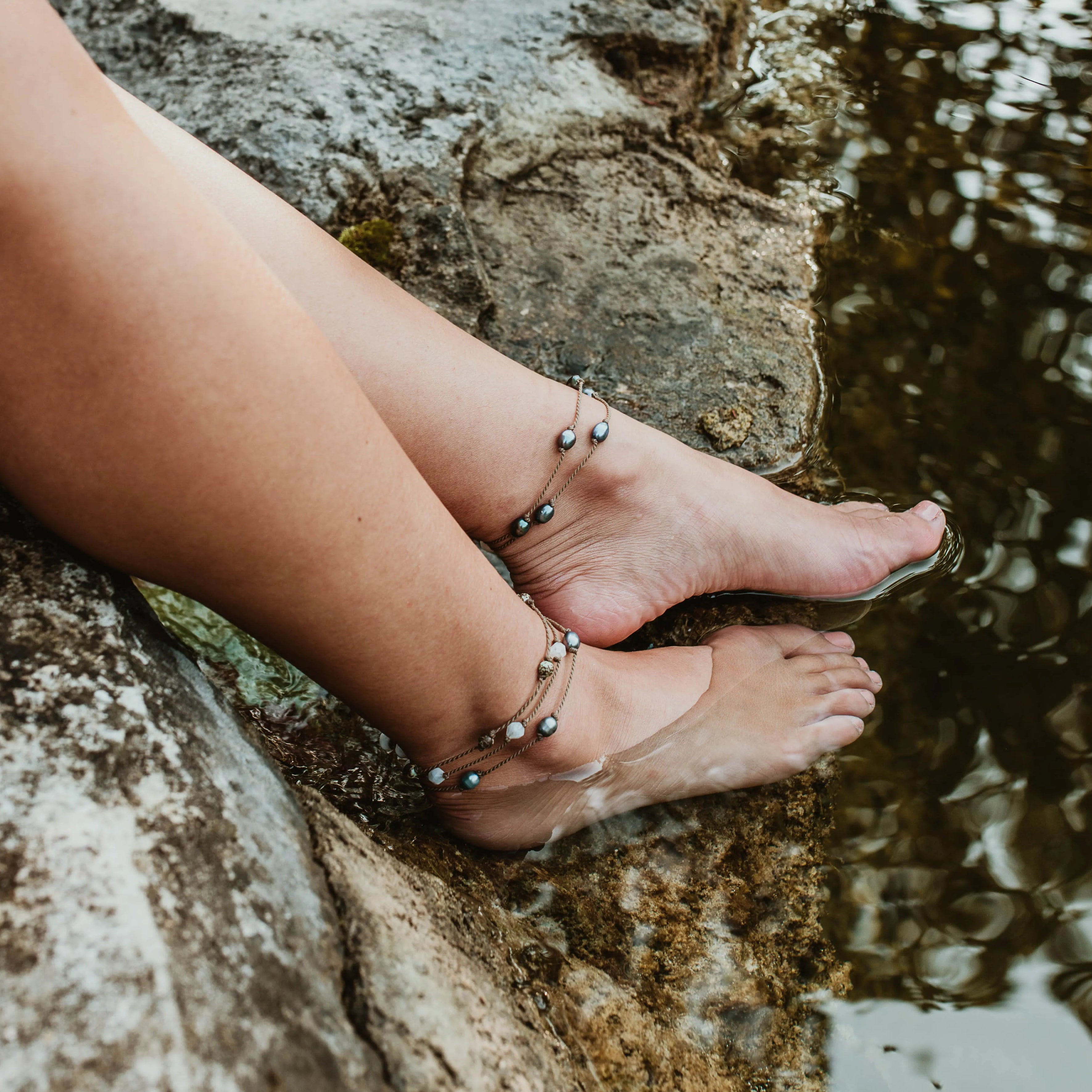 Pearl Princess Anklets