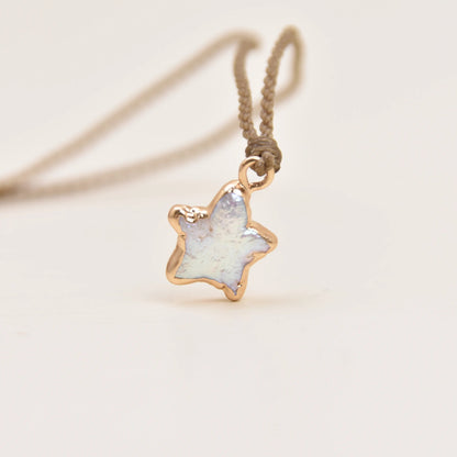 Pearl Star Necklace – Dipped in Gold | Limited