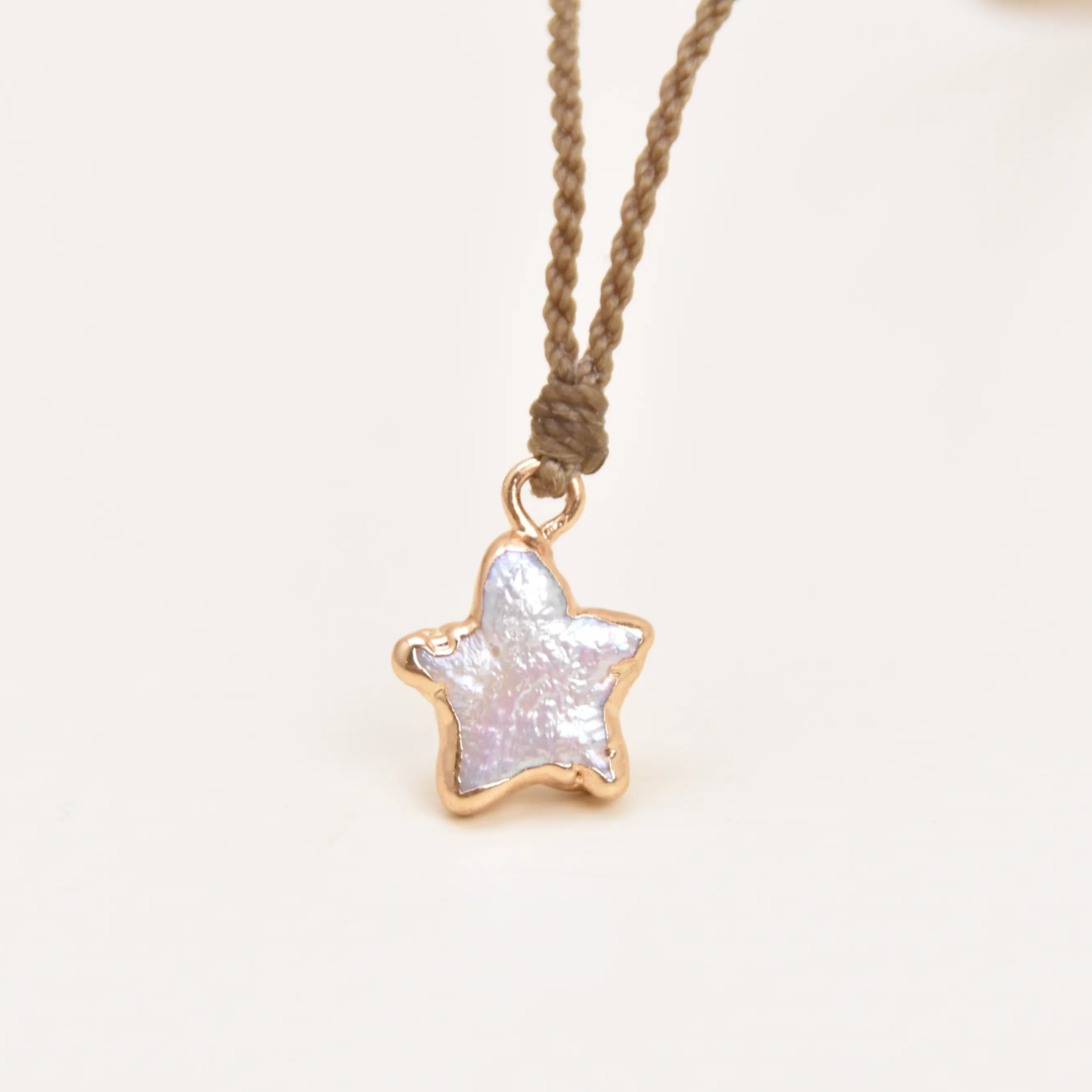 Pearl Star Necklace – Dipped in Gold | Limited