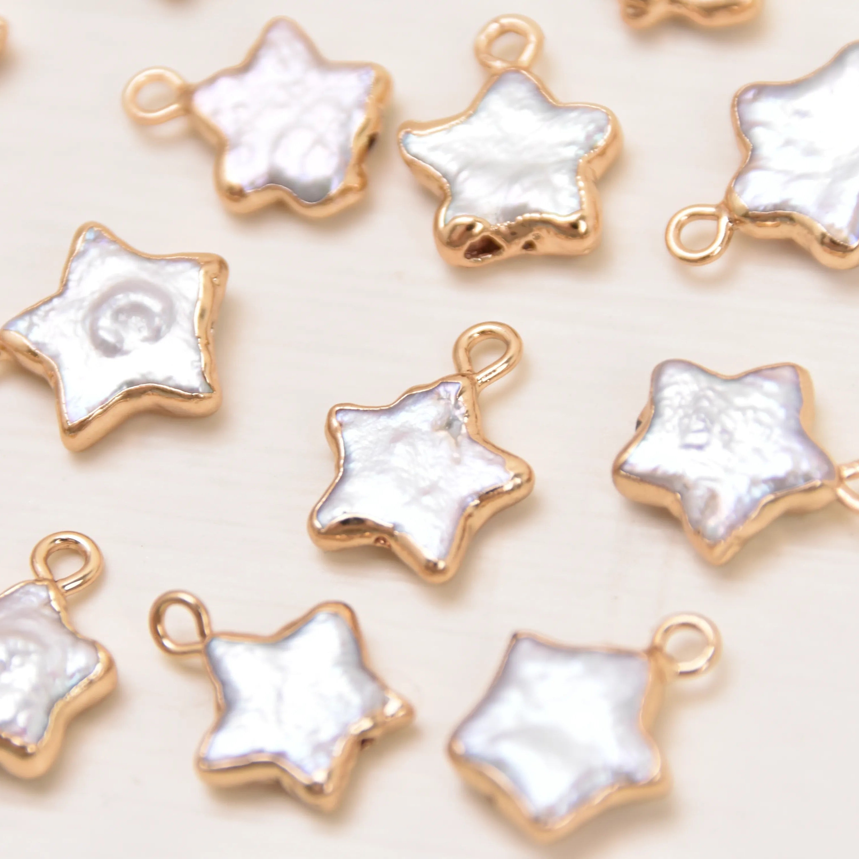 Pearl Star Necklace – Dipped in Gold | Limited