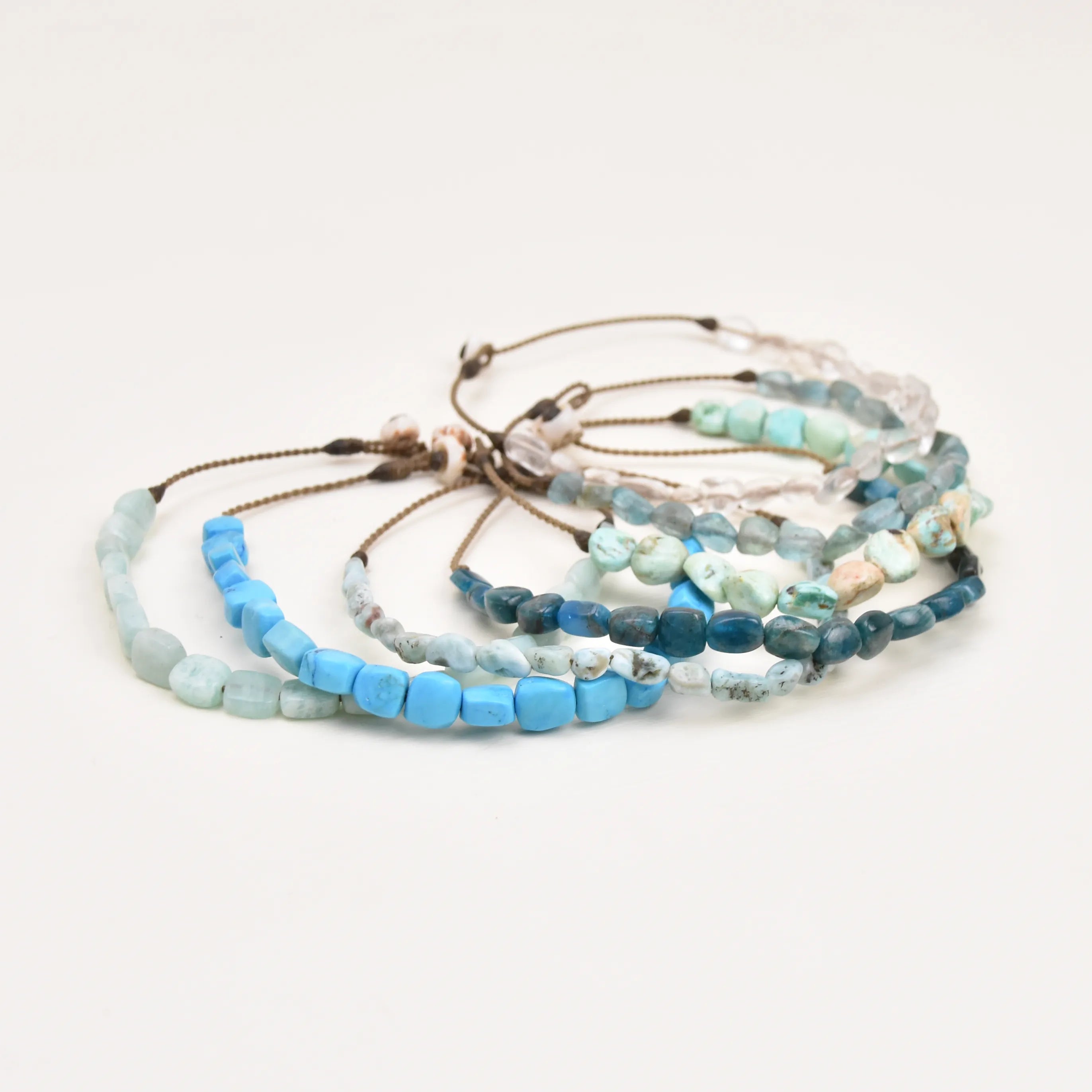 Pebble Anklets