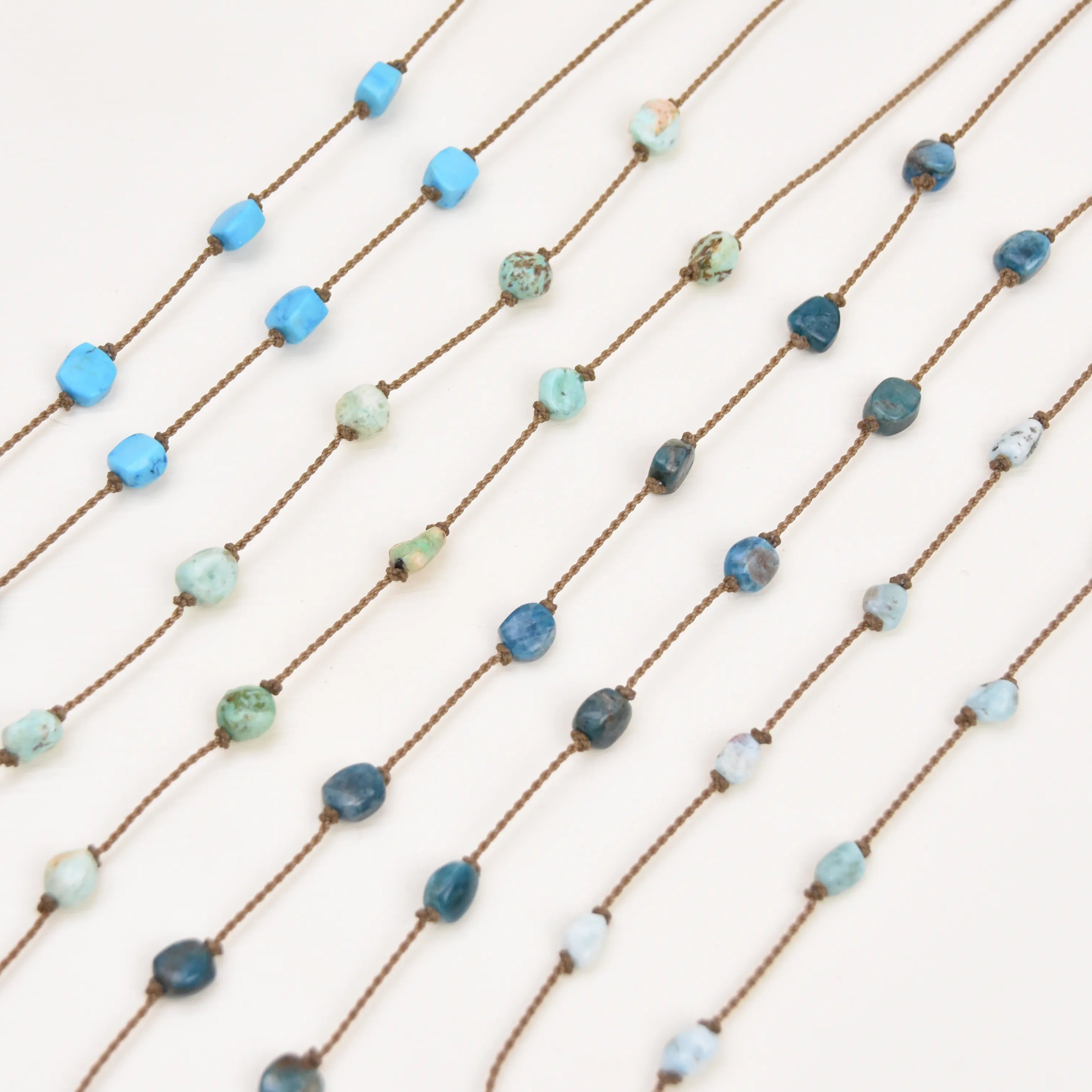 Pebble Anklets