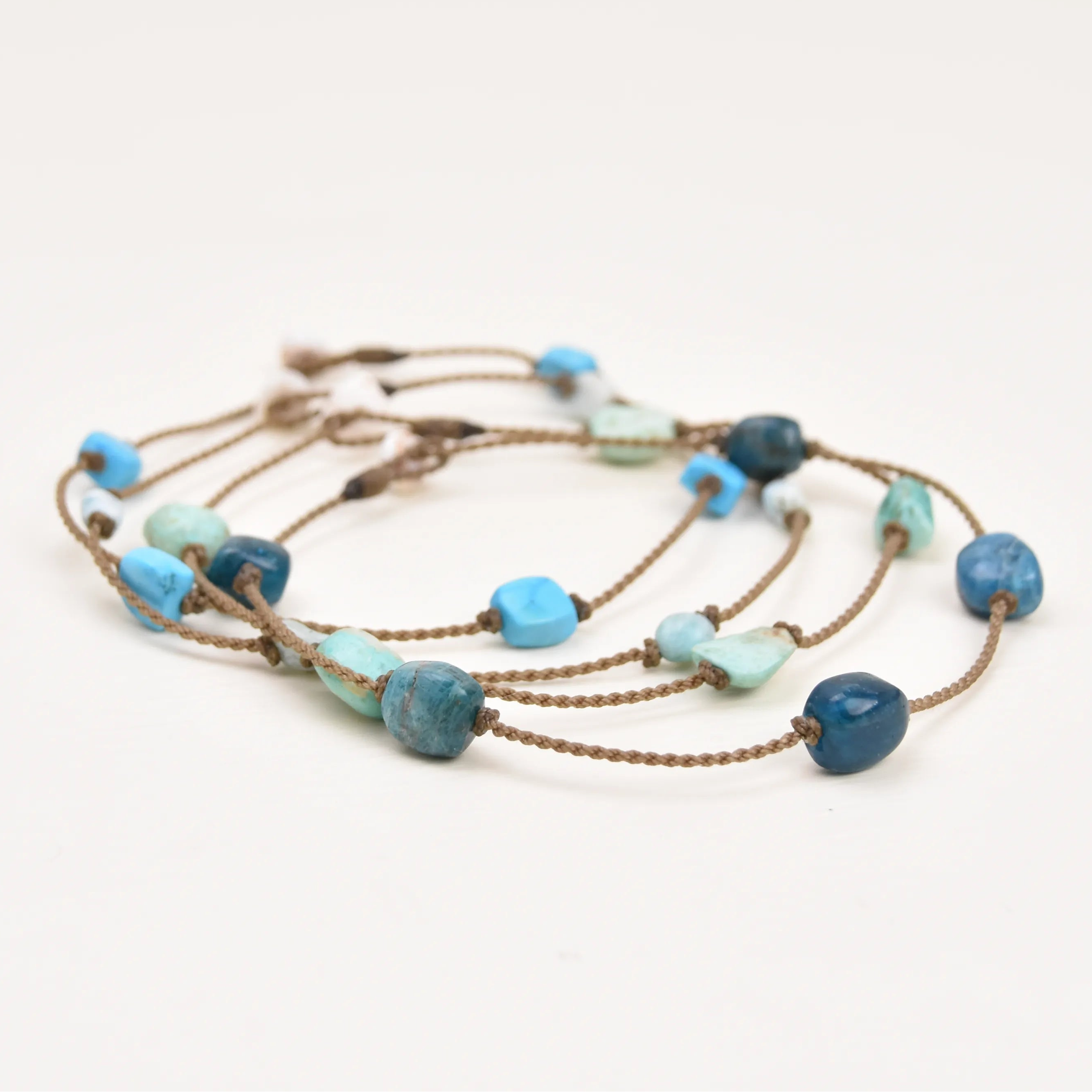 Pebble Anklets