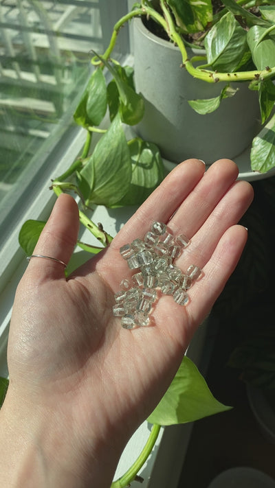 Green Amethyst Cube - Wrap
