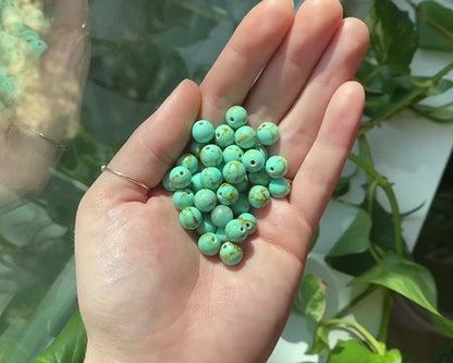 Turquoise Jasper & Lemon Chrysoprase Bracelets