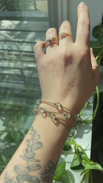 Green Amethyst Cube - Wrap