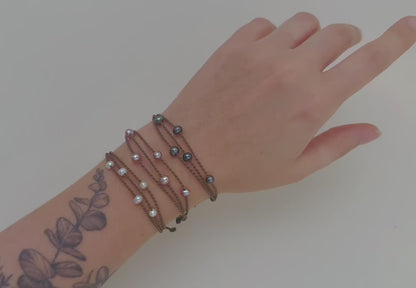 Pearl Riptide Bracelets