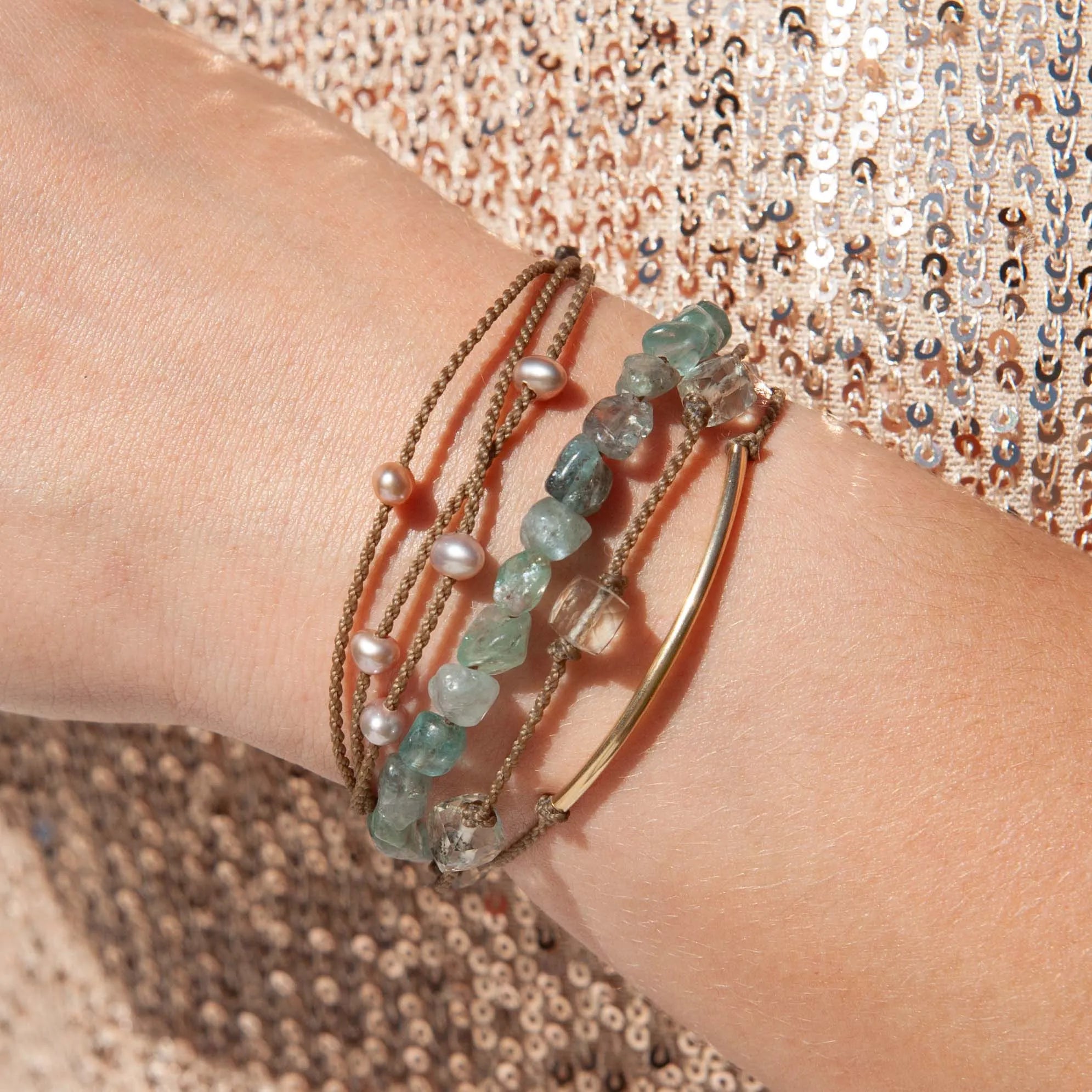 Pearl Riptide Bracelets