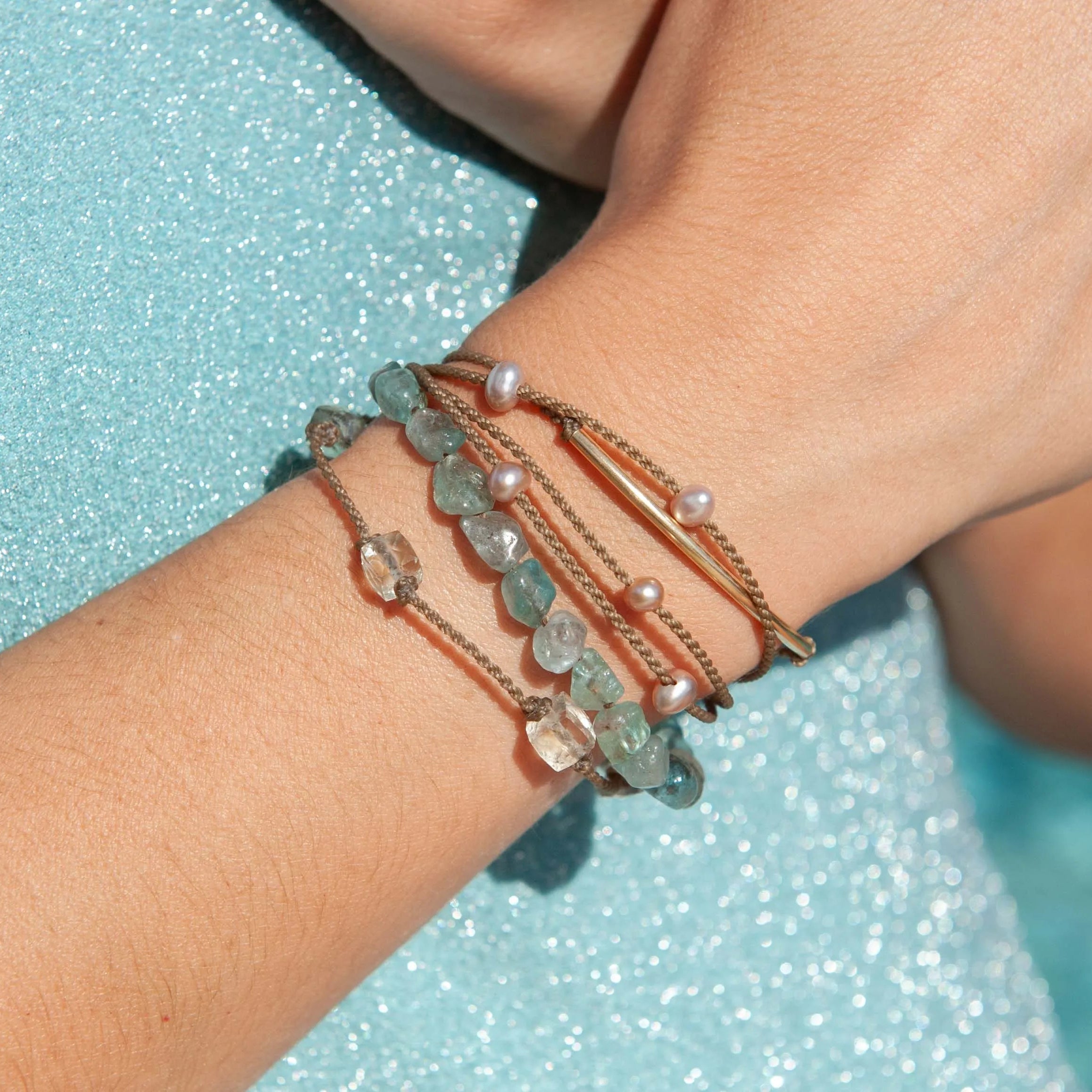 Pearl Riptide Bracelets