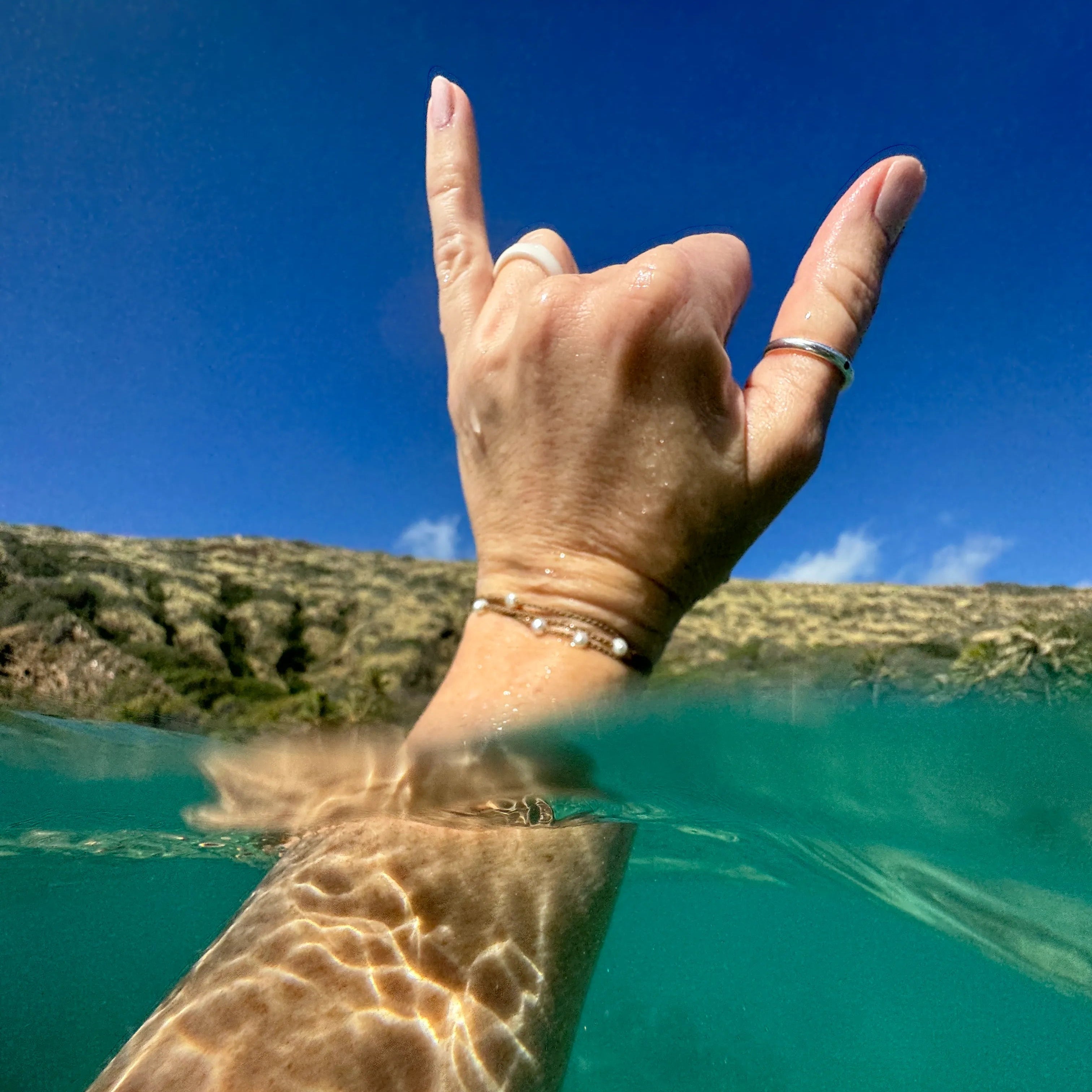 Pearl Riptide Bracelets