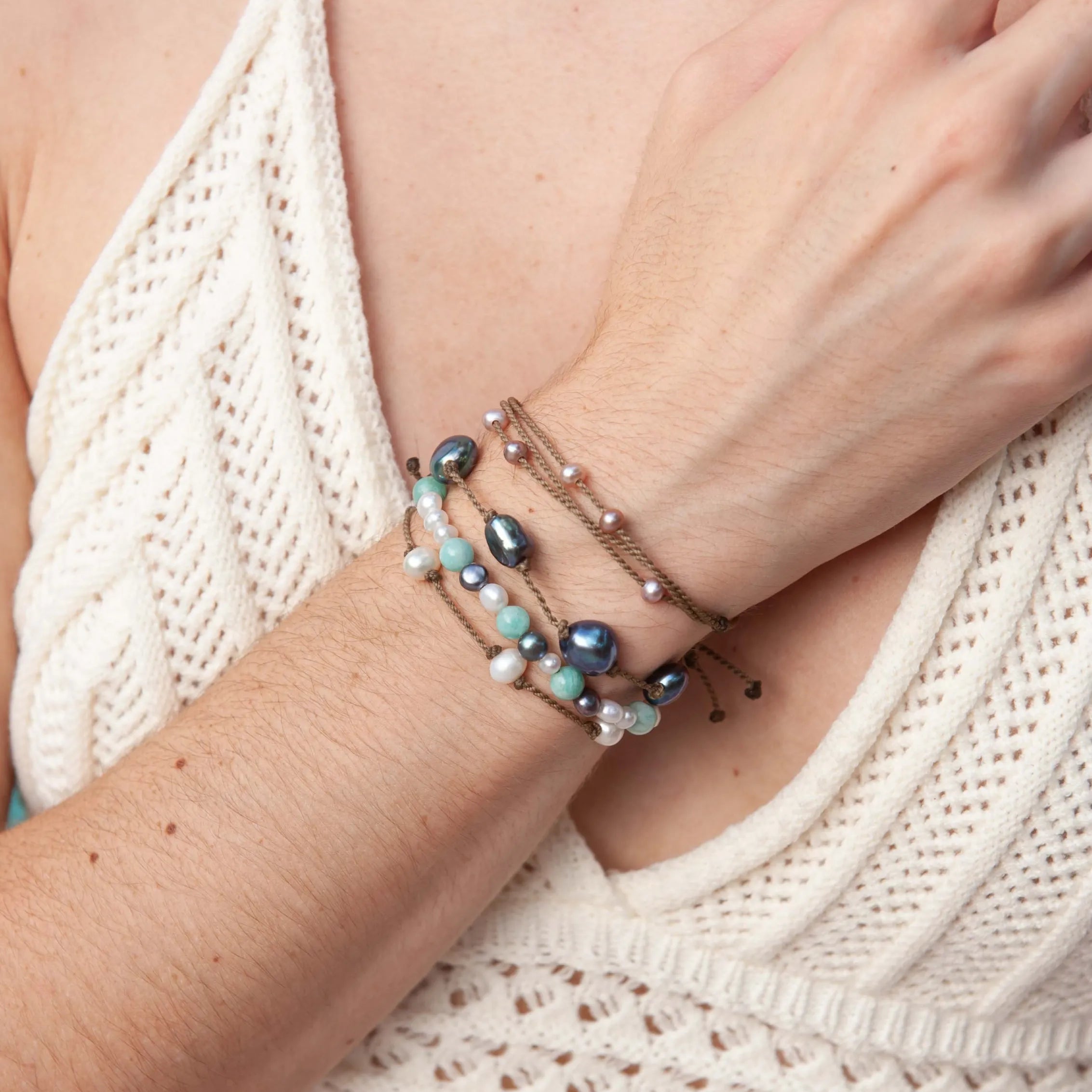 Sea Drift - Bracelet Stack