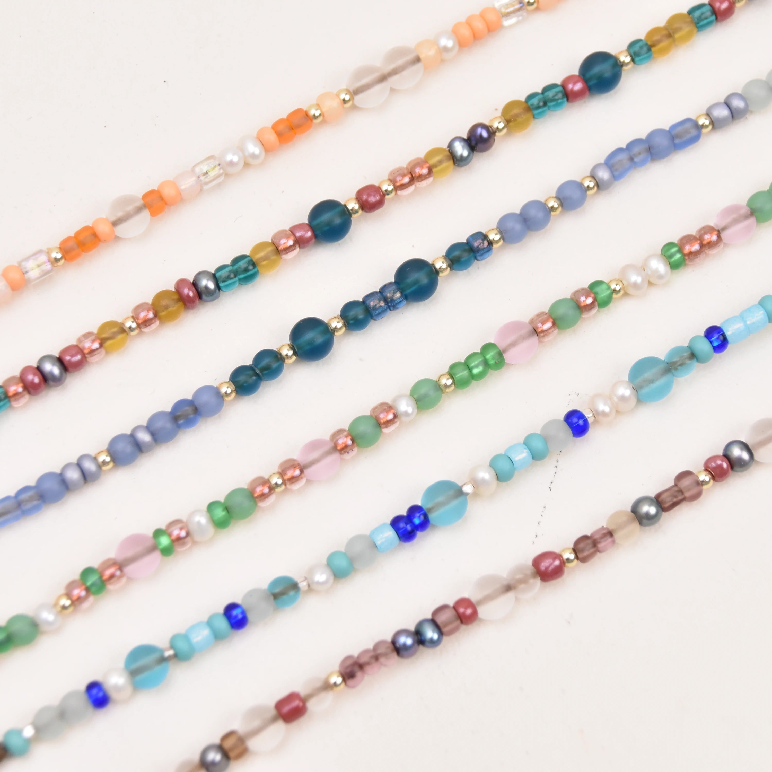 Sea Glass Anklet