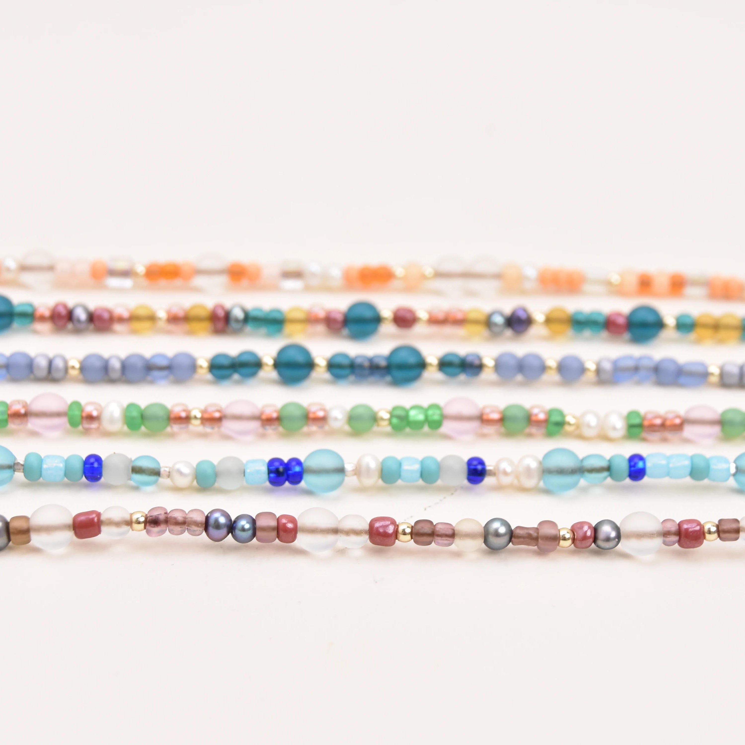 Sea Glass Anklet
