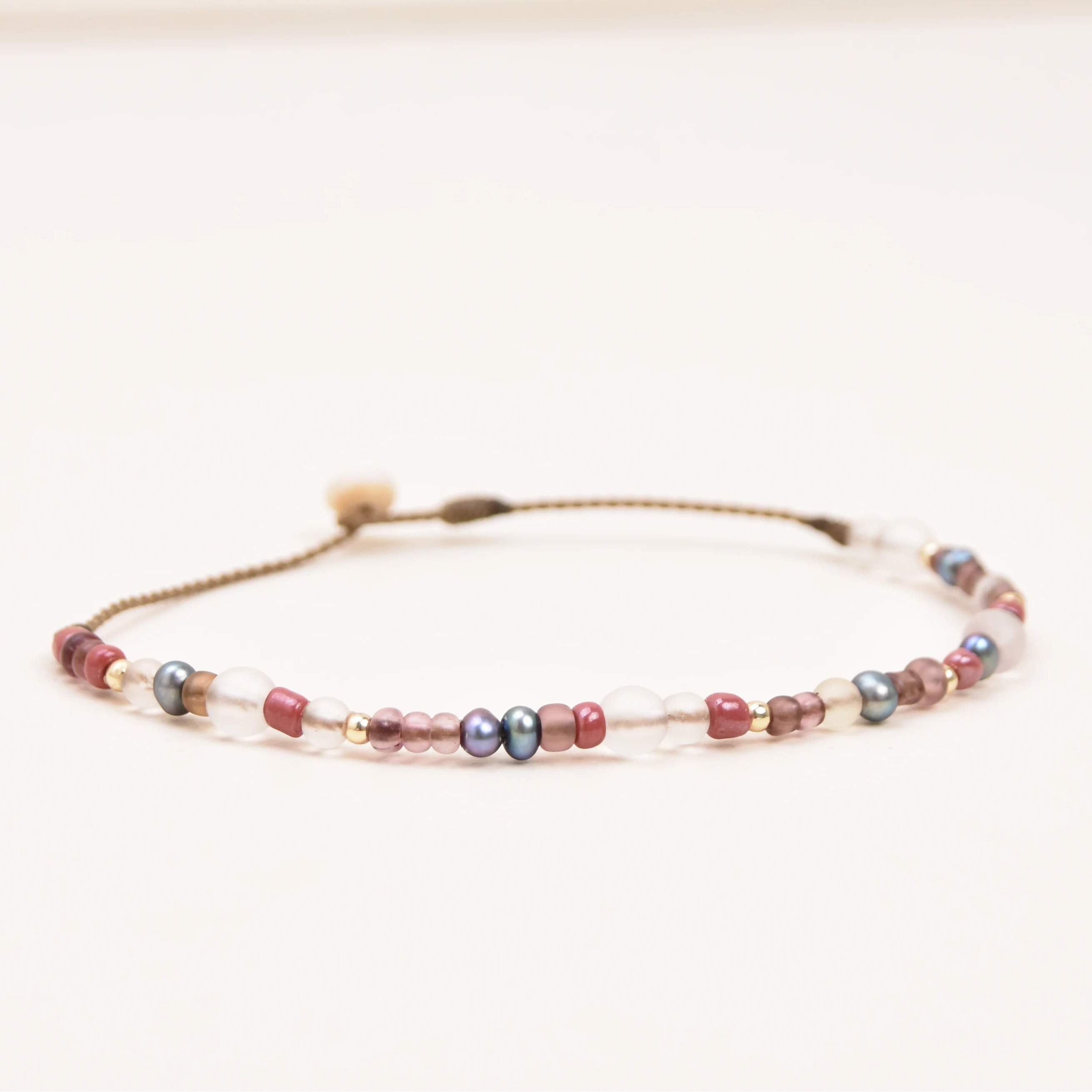 Sea Glass Anklet