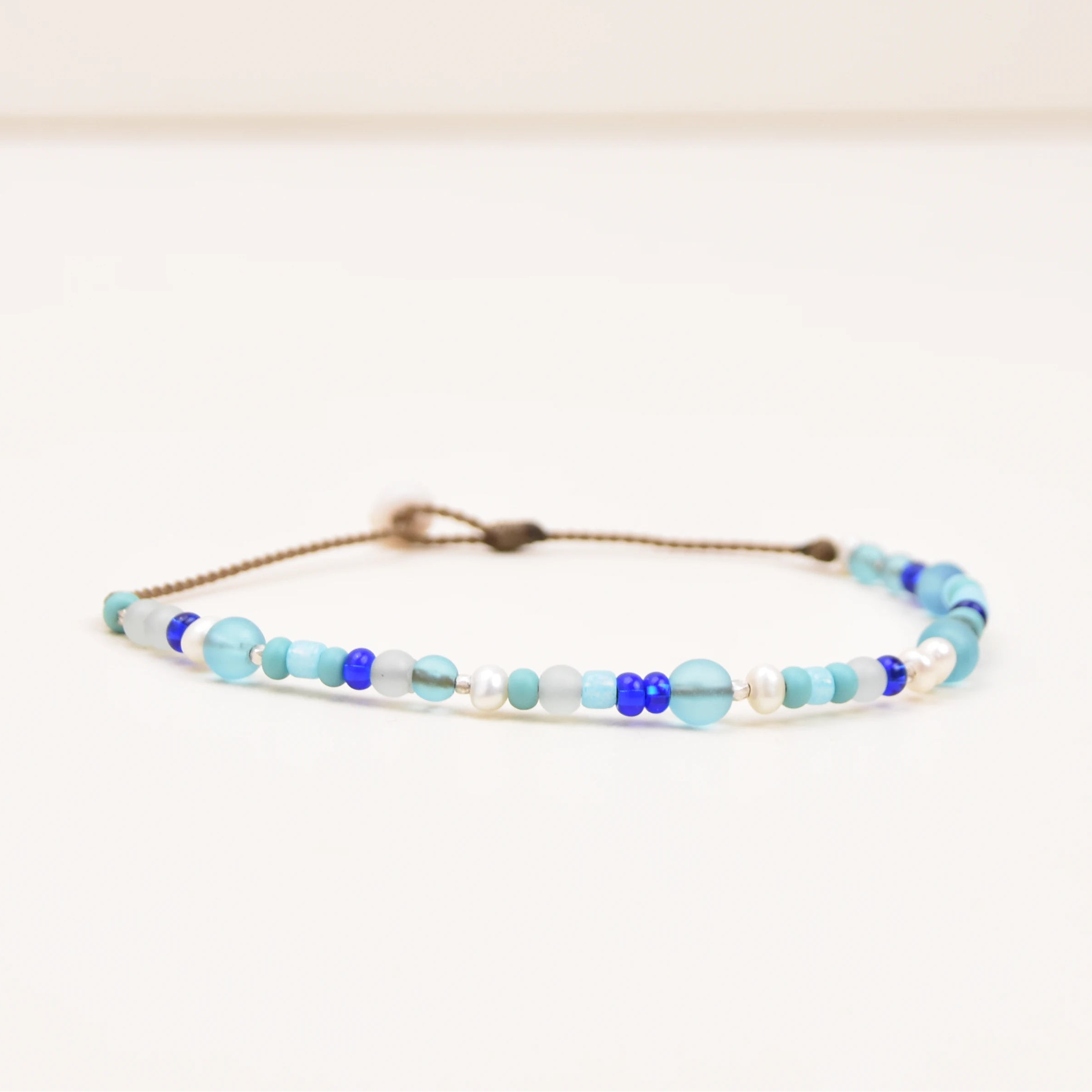 Sea Glass Anklet