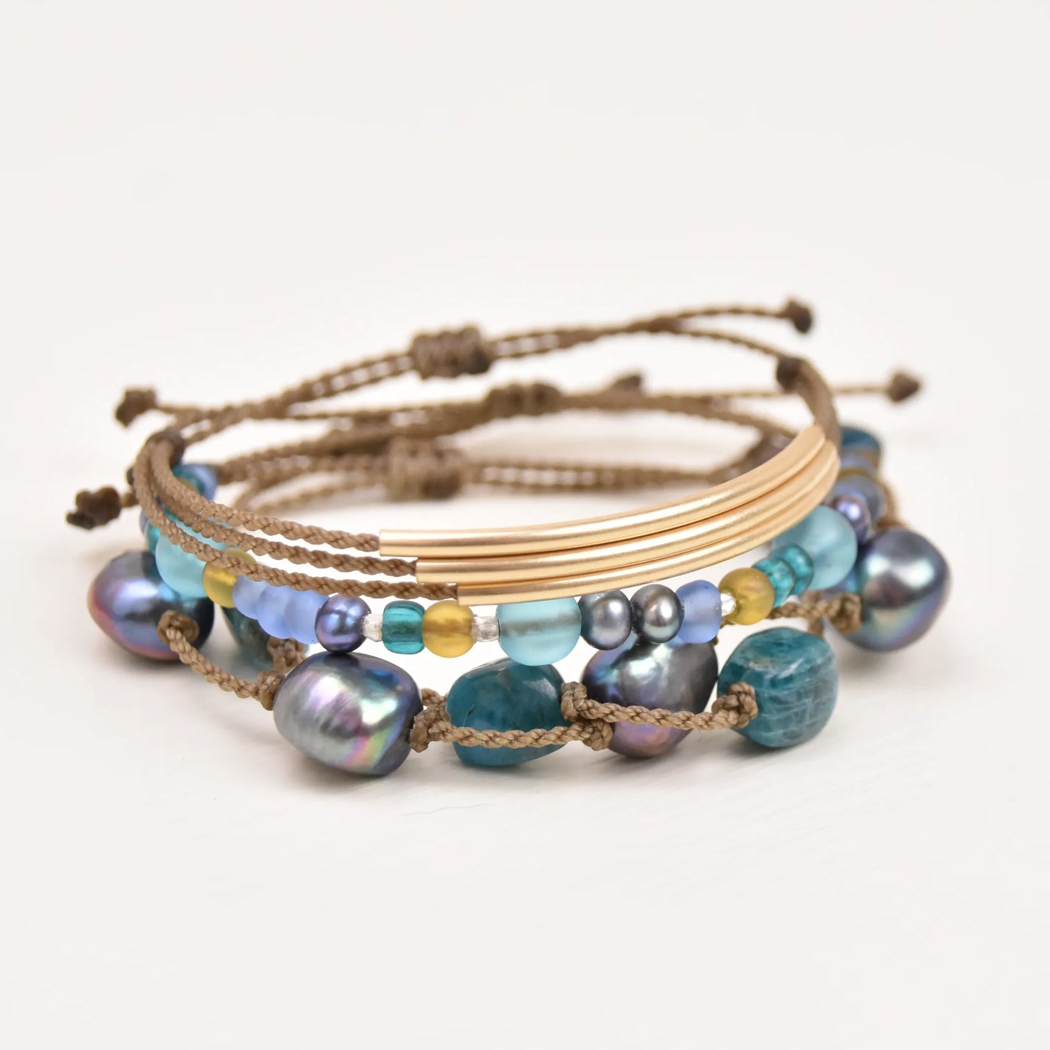 Seeking Atlantis - Bracelet Stack