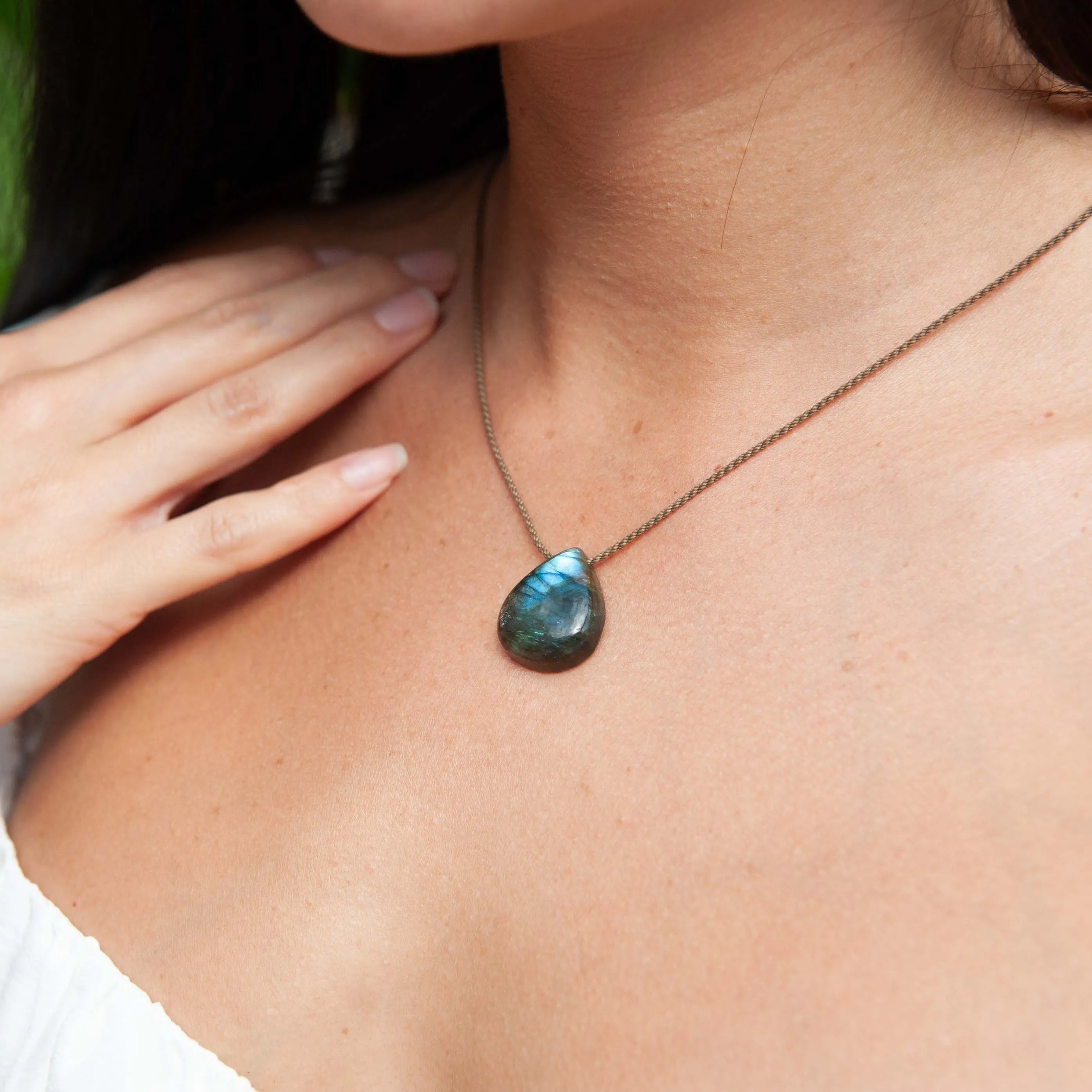 Stone Pendant Necklaces