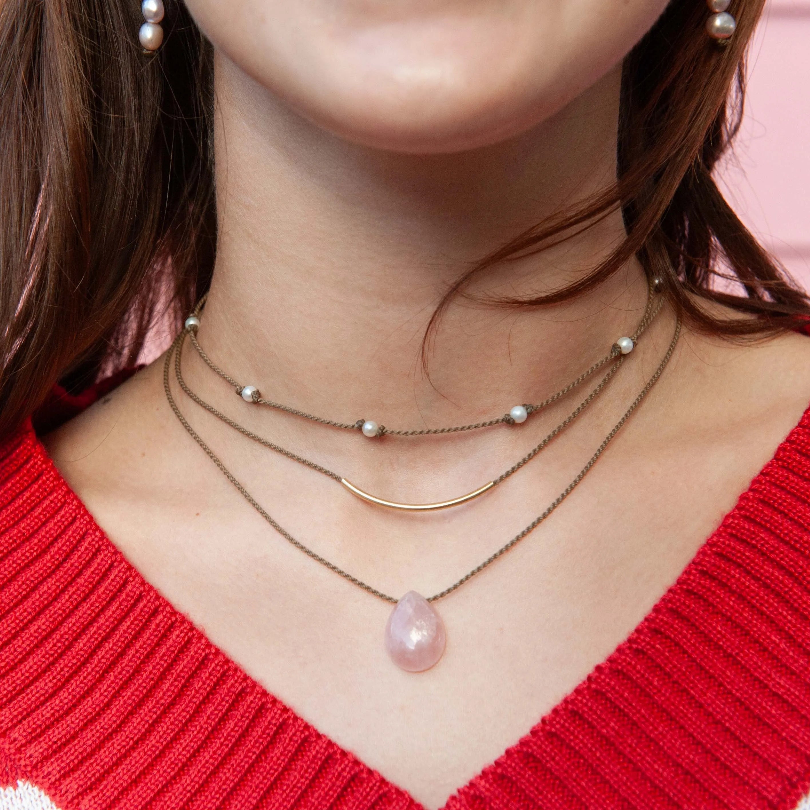 Stone Pendant Necklaces