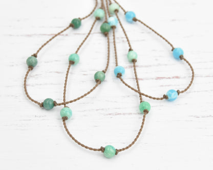 Larimar Quartz - Princess Necklace
