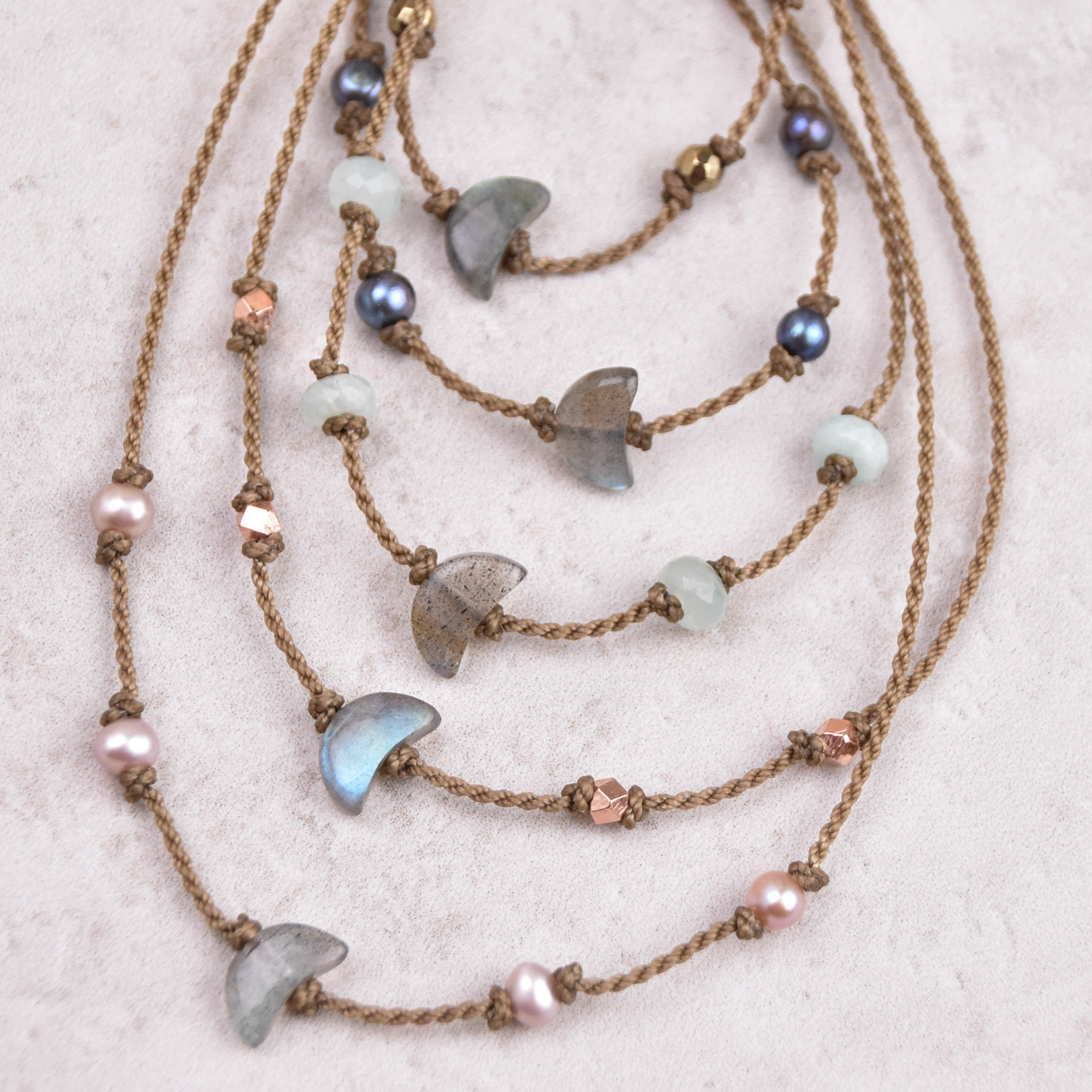 Quinn Crescent Moon Necklace