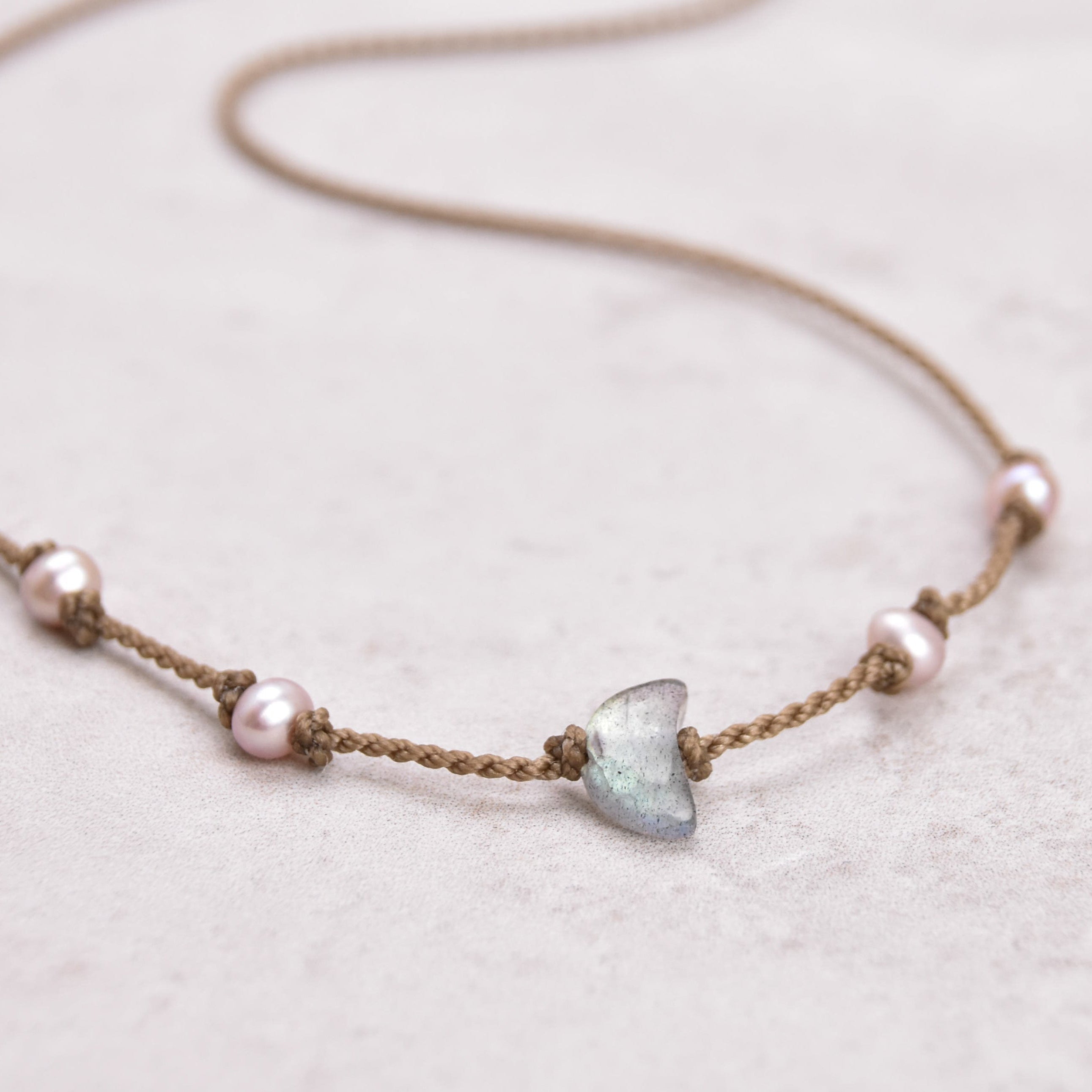 Quinn Crescent Moon Necklace