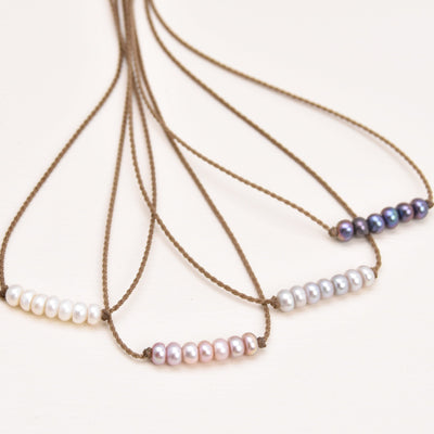 Bohemian Necklace-0002-Assorted Pearls