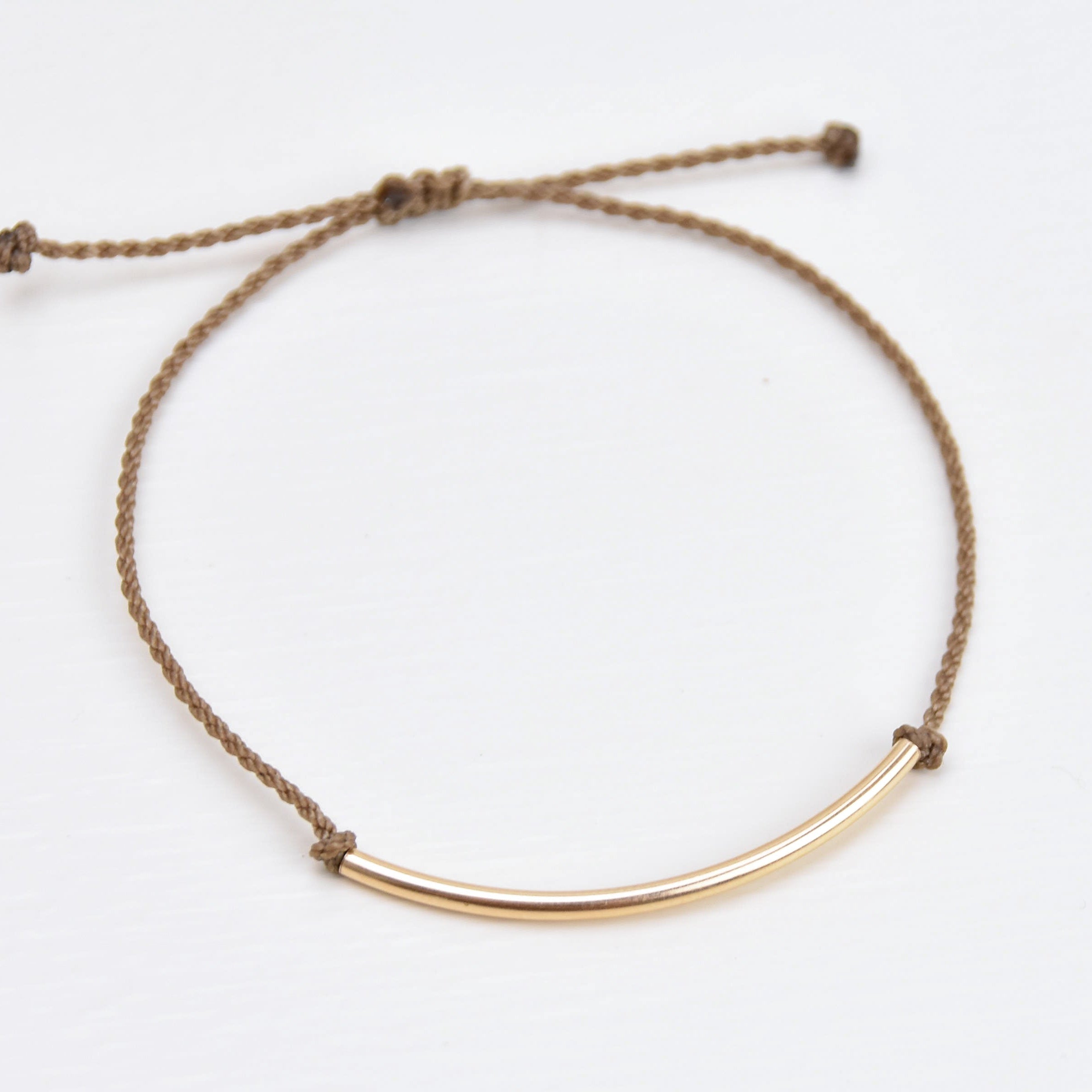 14k Gold-Filled Bar Bracelet